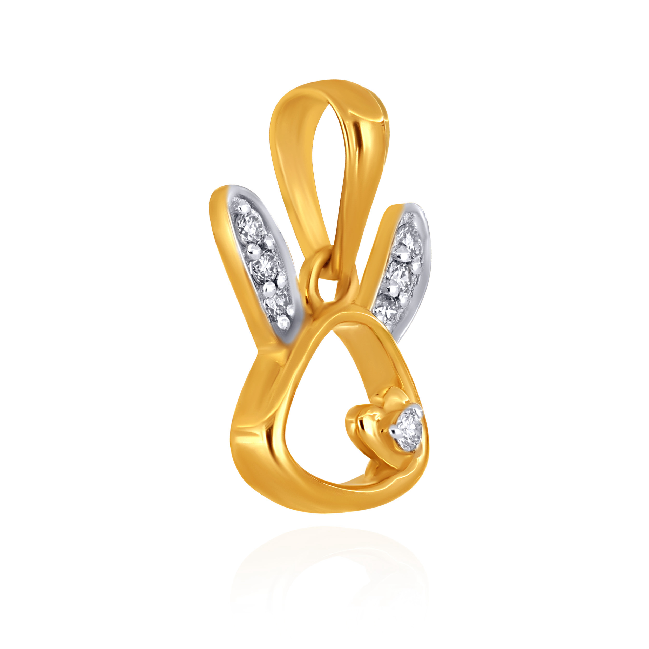 Adorb Bunny Kids' Diamond Pendant - Senco Gold and Diamonds