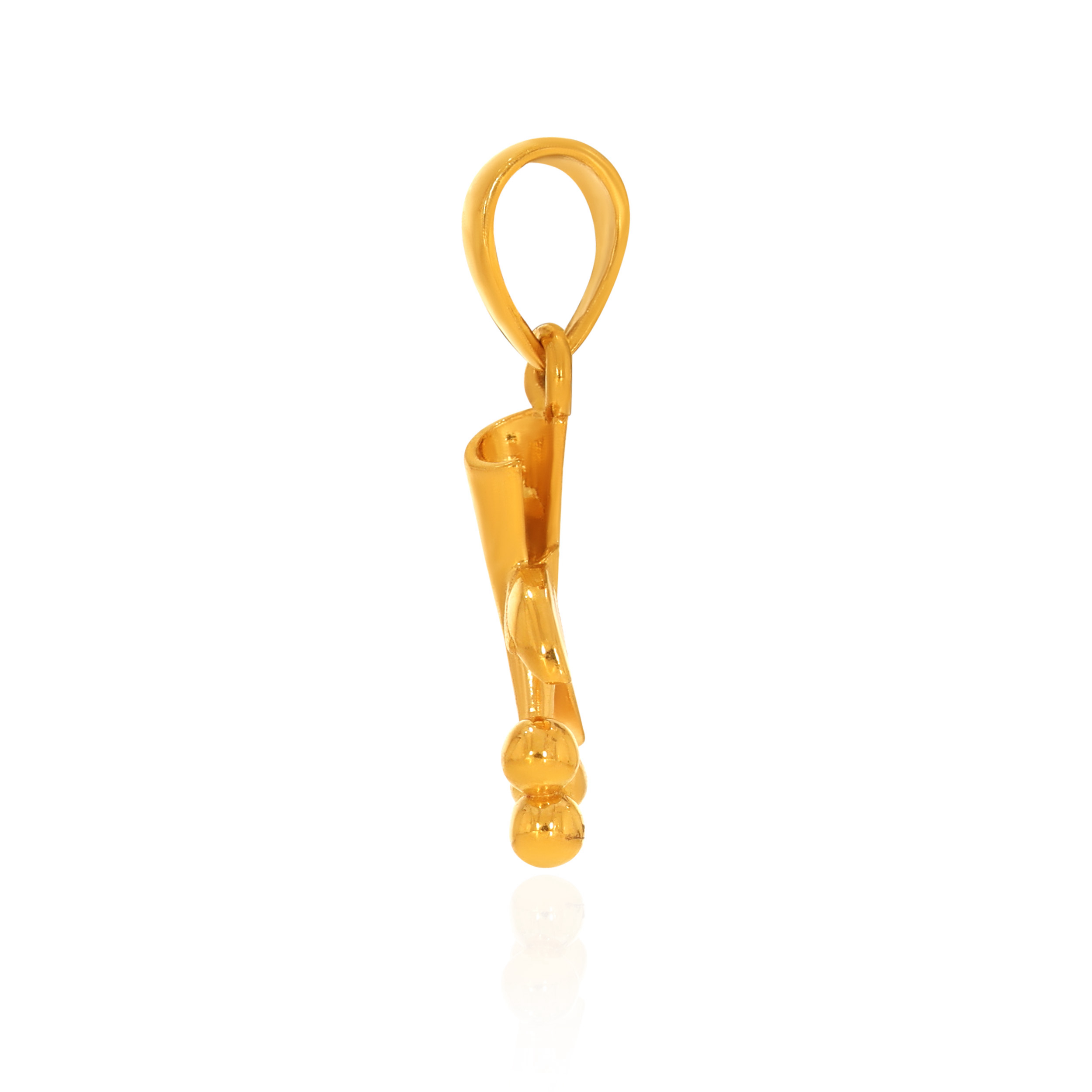 Radiant Laurel Gold Pendant - Senco Gold and Diamonds