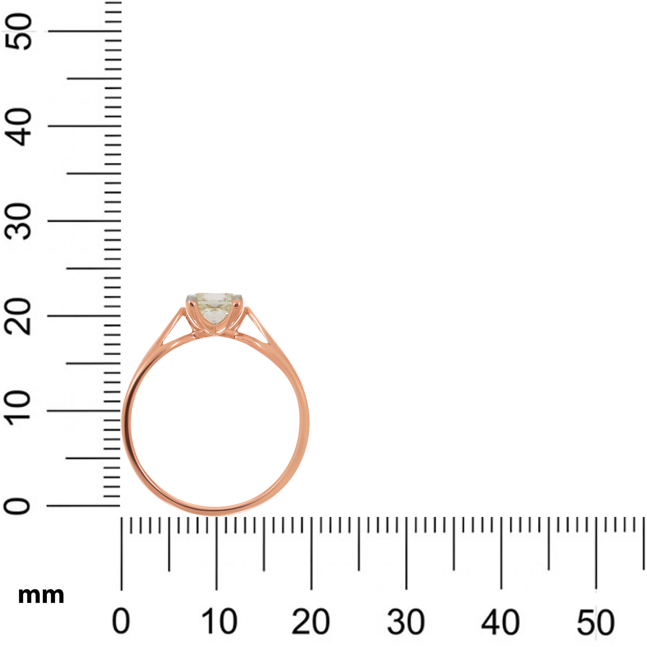 Sublime Glow Solitaire Ring - Senco Gold and Diamonds
