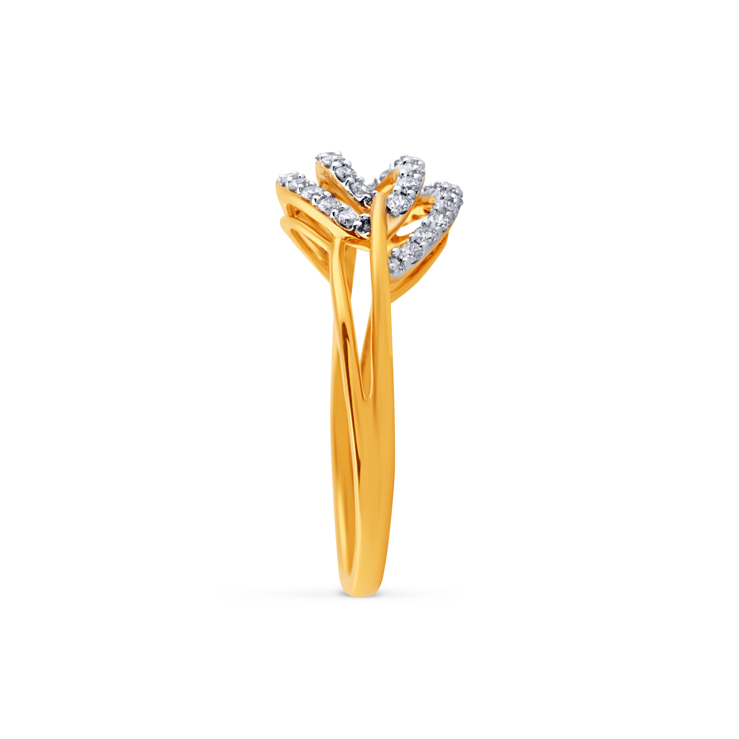 Infinity Swirl Diamond Ring - Senco Gold and Diamonds