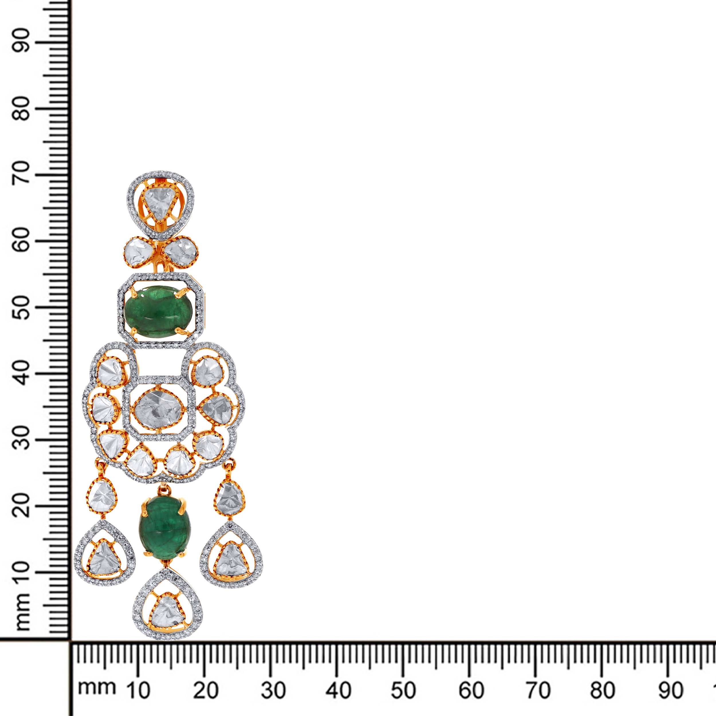 Imperial Glow Chandelier Diamond Earrings - Senco Gold and Diamonds