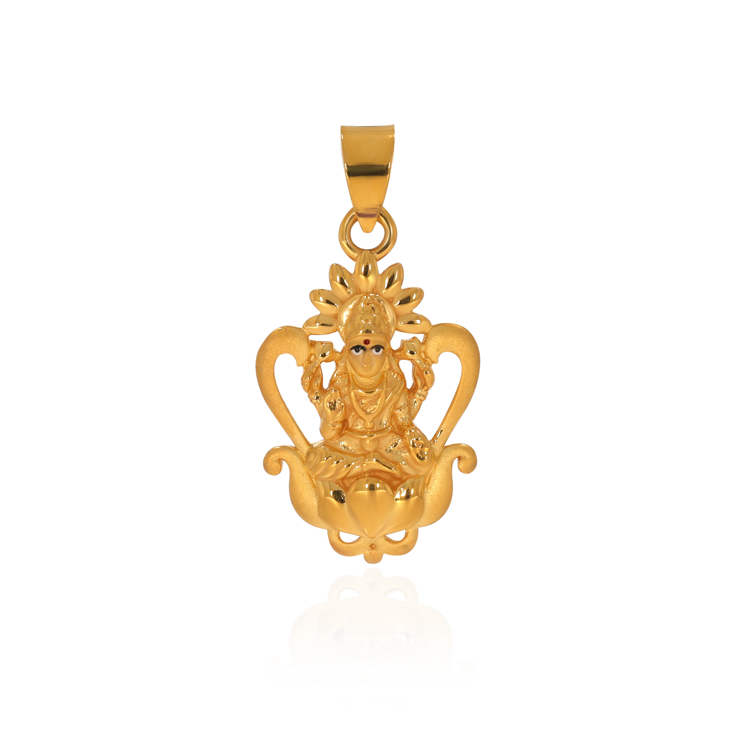 22K Yellow Gold Fancy Gold Pendant-GPN-D000740581 - Senco Gold and Diamonds