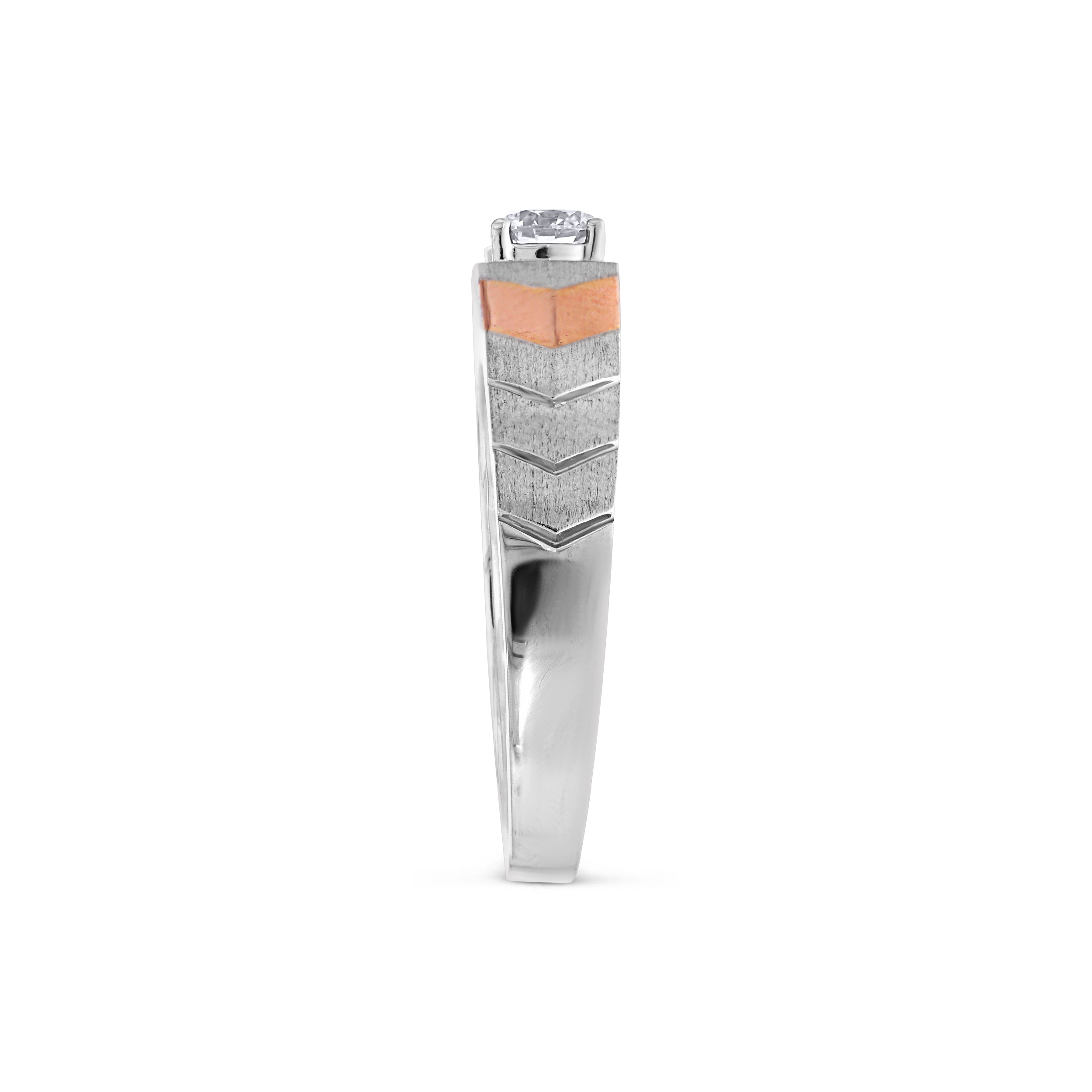 Pulse Men's Platinum Diamond Ring - Senco Gold and Diamonds