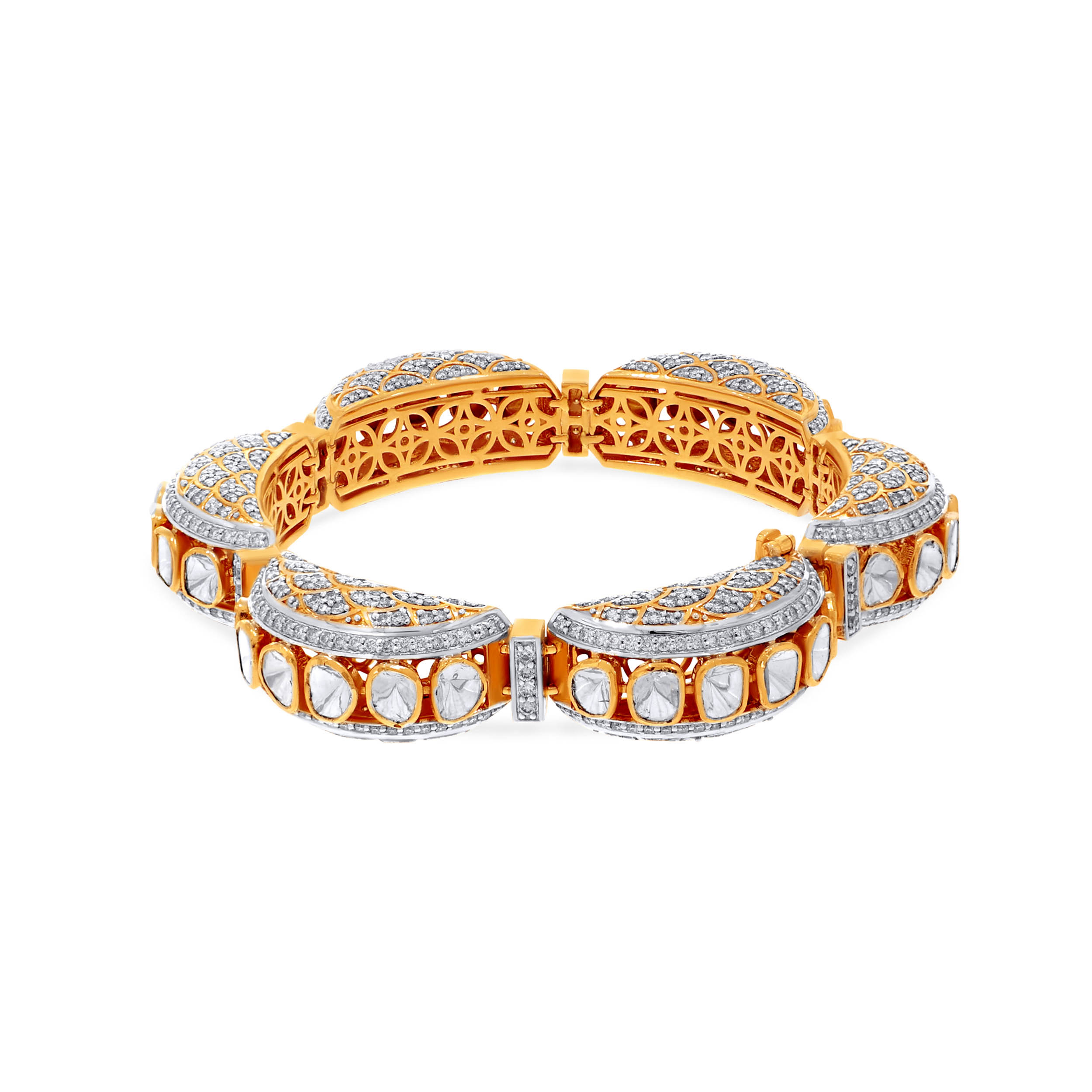 Heritage Brilliance Diamond Bangle - Senco Gold and Diamonds