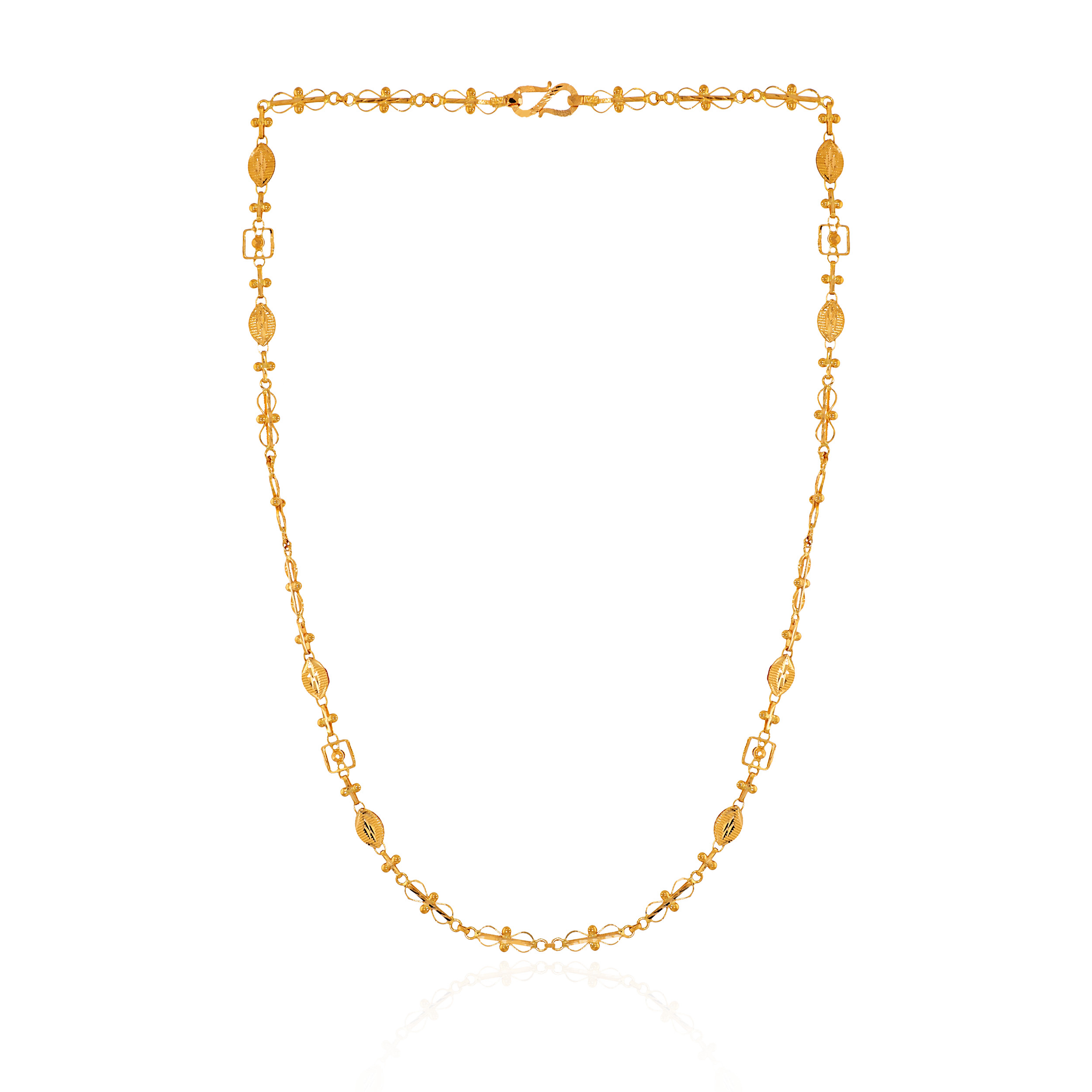 Petal Weave Gold Chain - Senco Gold and Diamonds