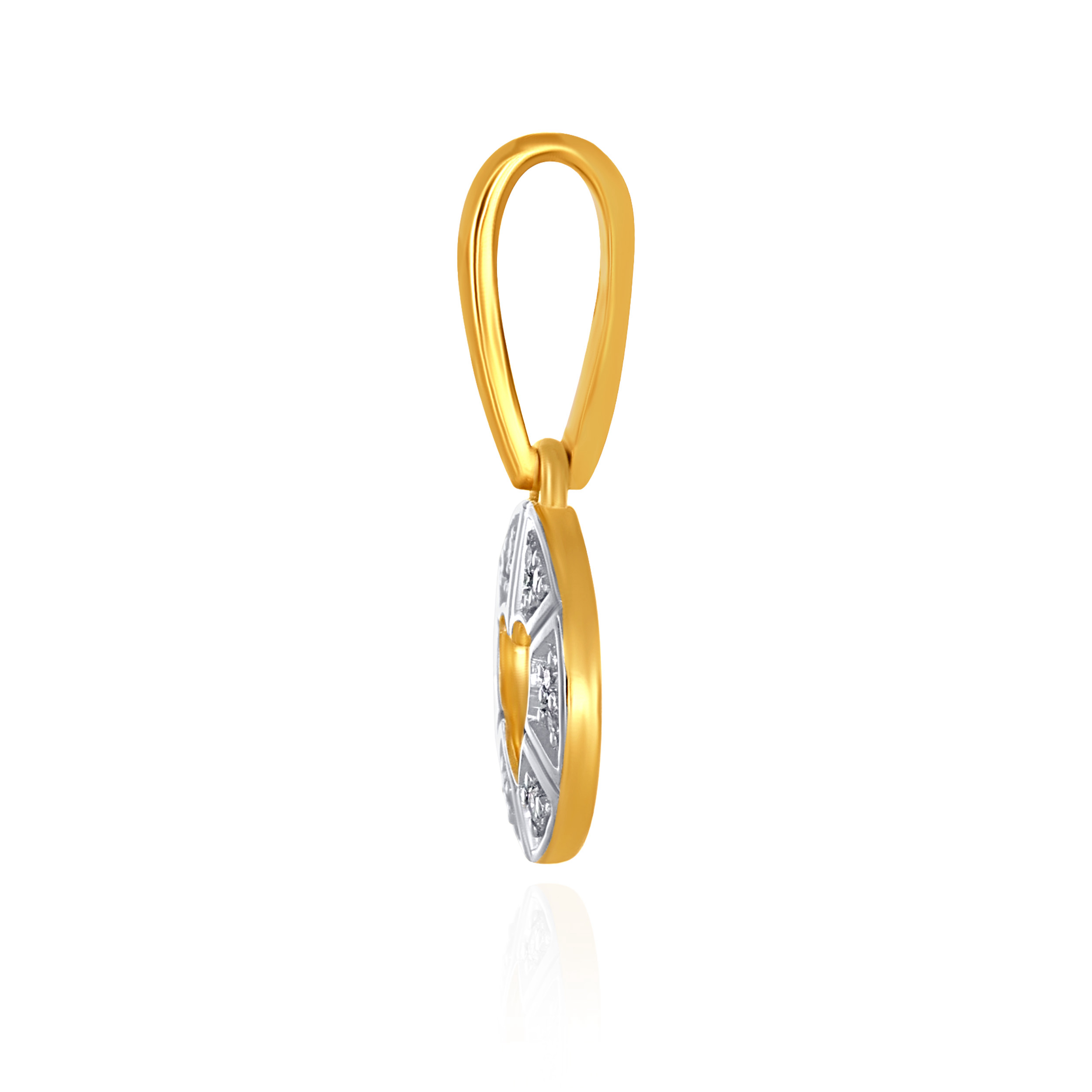 Lumina Heart Outline Diamond Pendant - Senco Gold and Diamonds