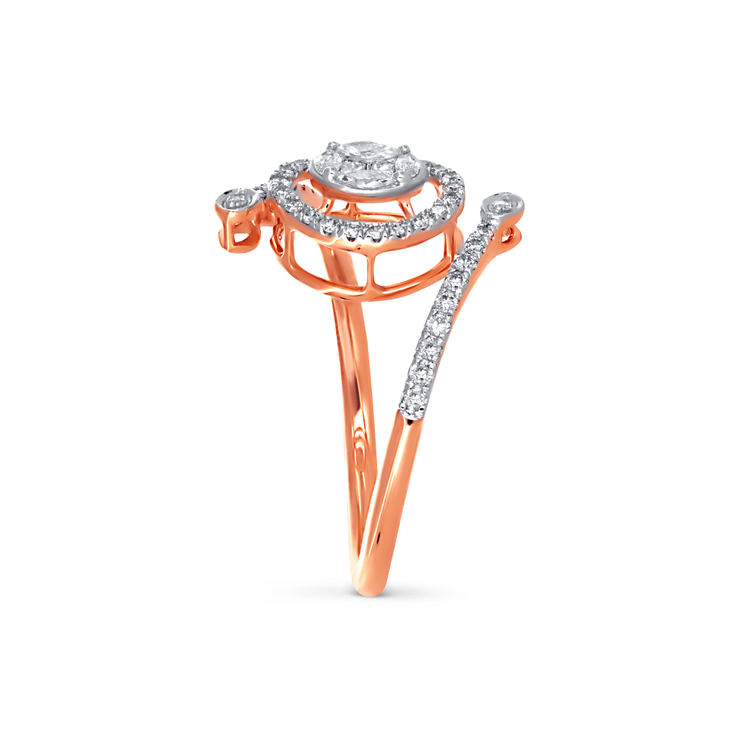 Twist Statement Diamond Ring - Senco Gold and Diamonds