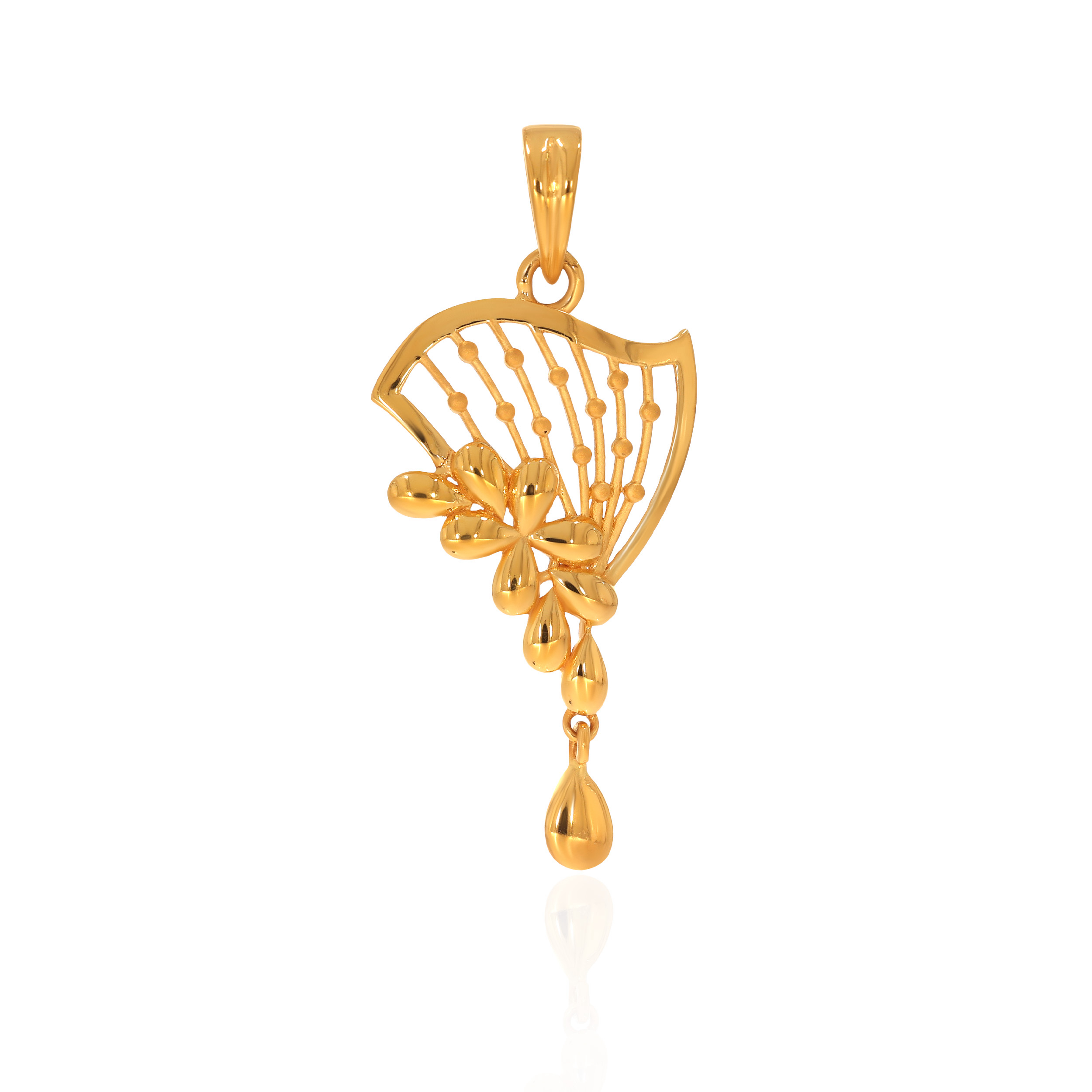 22 KT Yellow Gold Pendant-GPN-SAD0005212 - Senco Gold and Diamonds