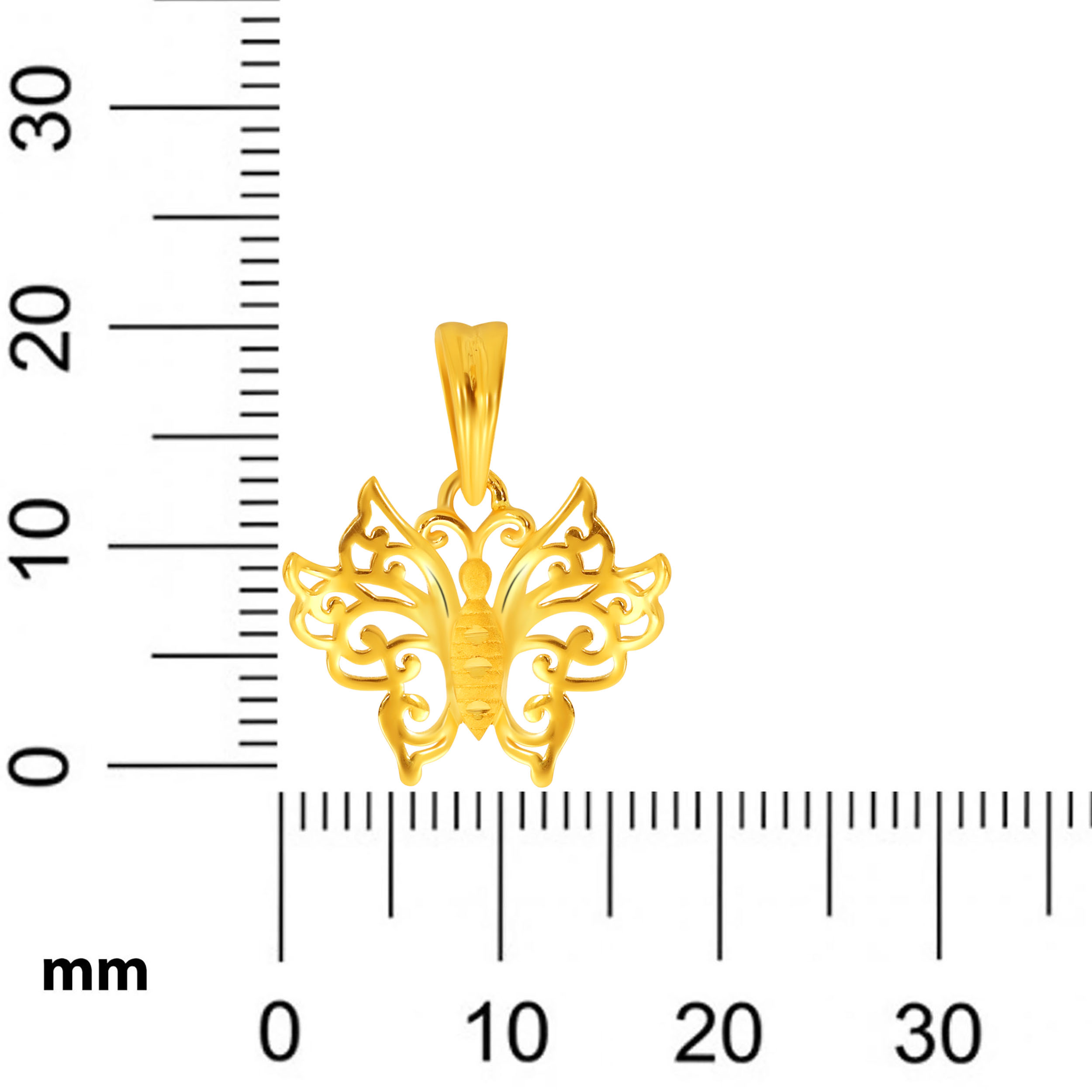 Dreamer Flight Gold Pendant - Senco Gold and Diamonds
