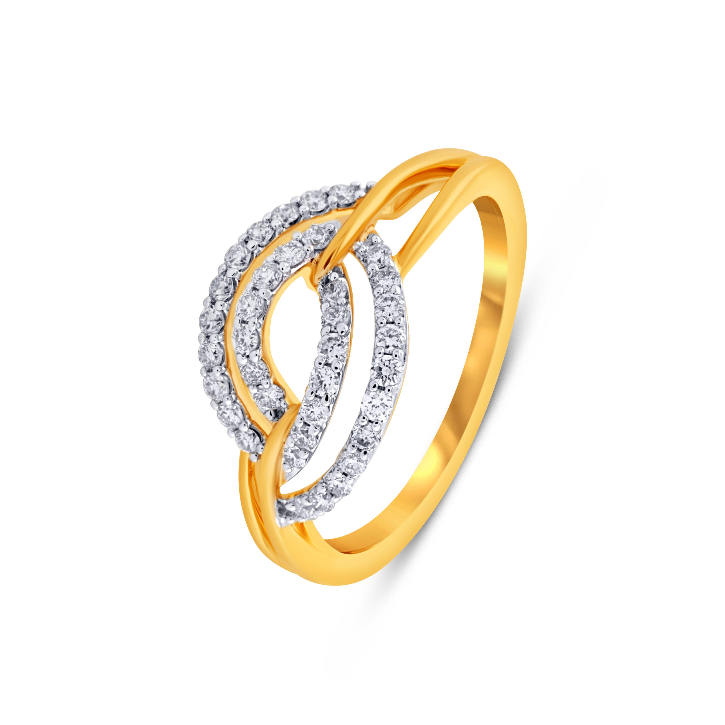Infinity Swirl Diamond Ring - Senco Gold and Diamonds