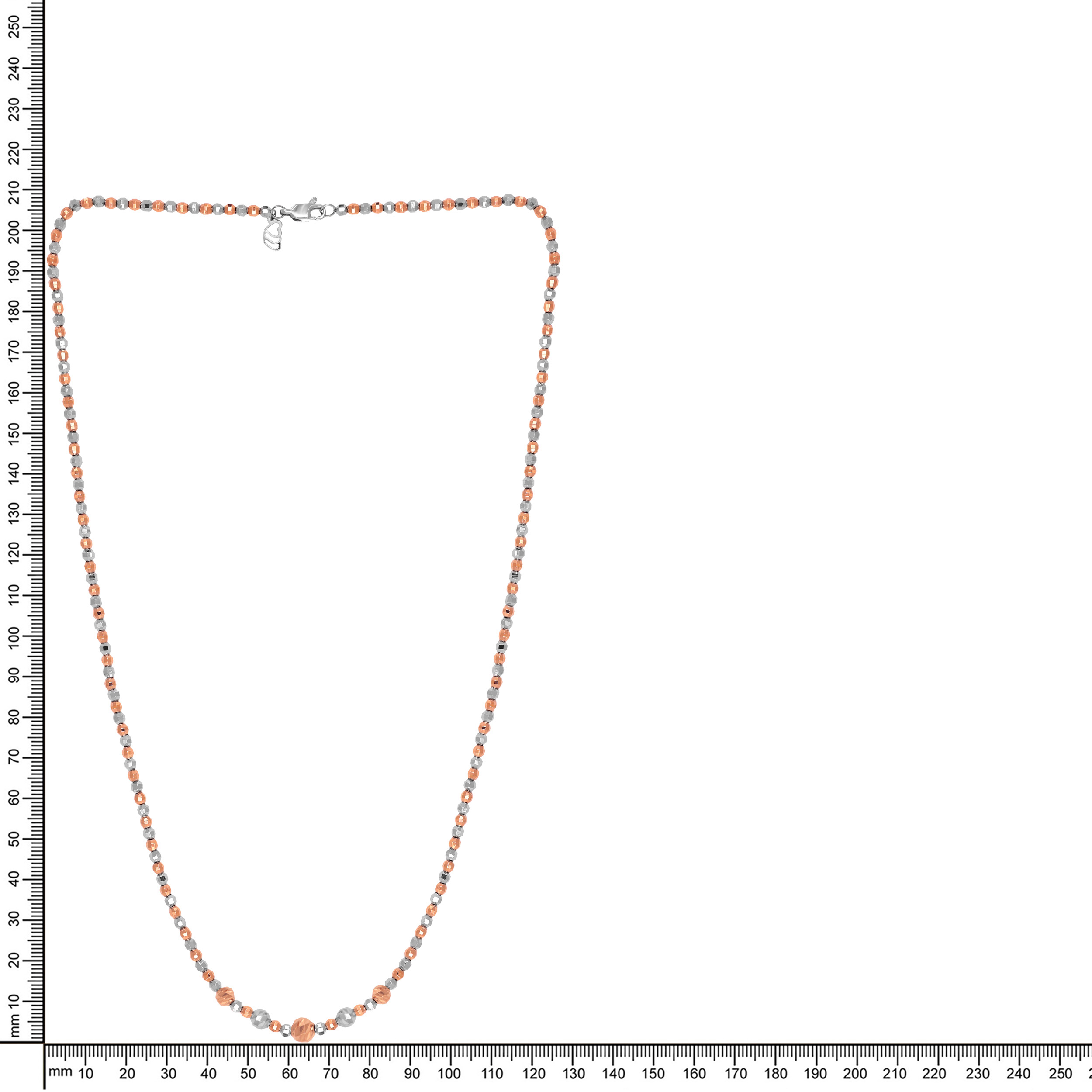 Rin Precious Platinum Gold Necklace - Senco Gold and Diamonds
