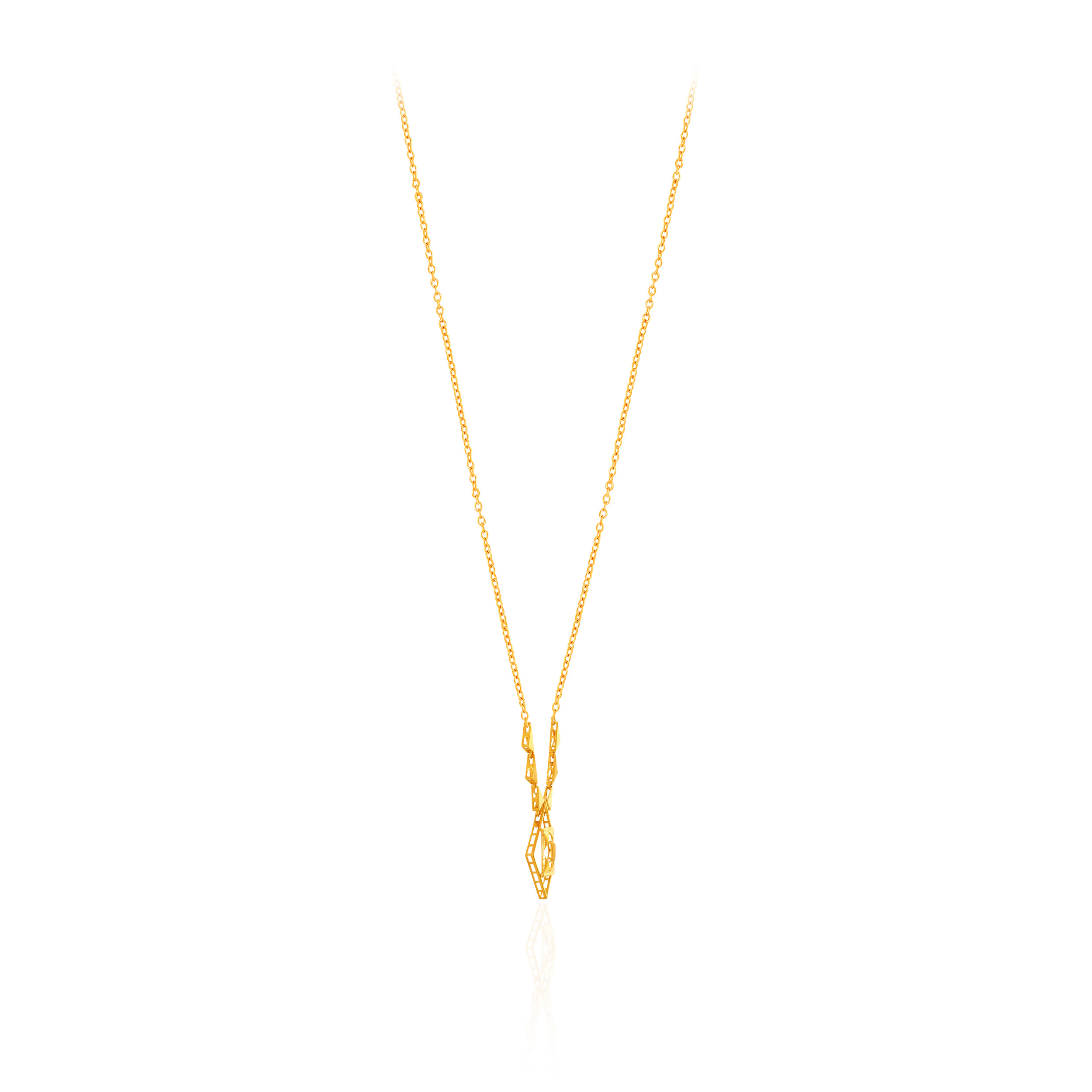 18K Yellow Gold Chain Pendant-GPN-D000777473 - Senco Gold and Diamonds