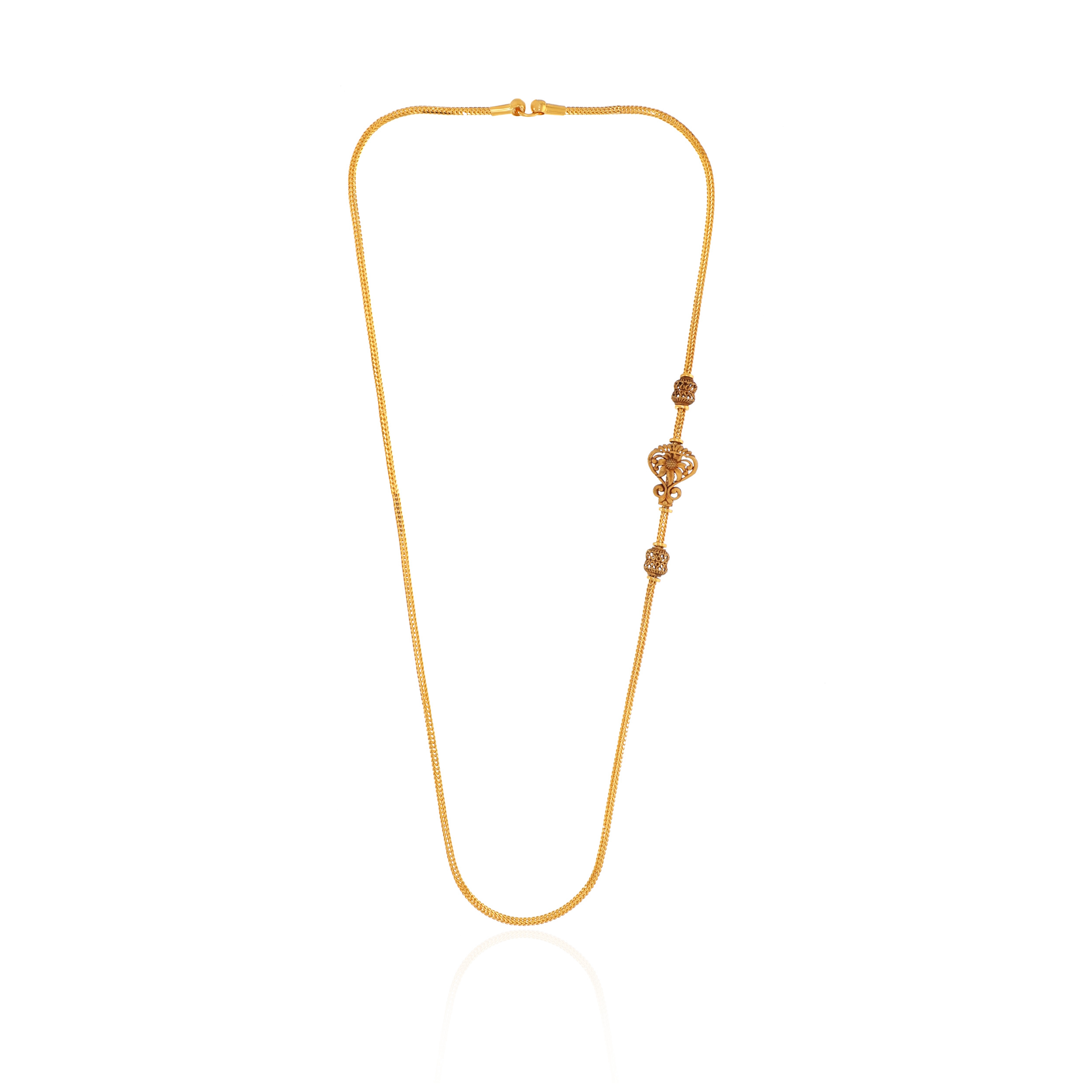 Antique Bloom Gold Chain - Senco Gold and Diamonds