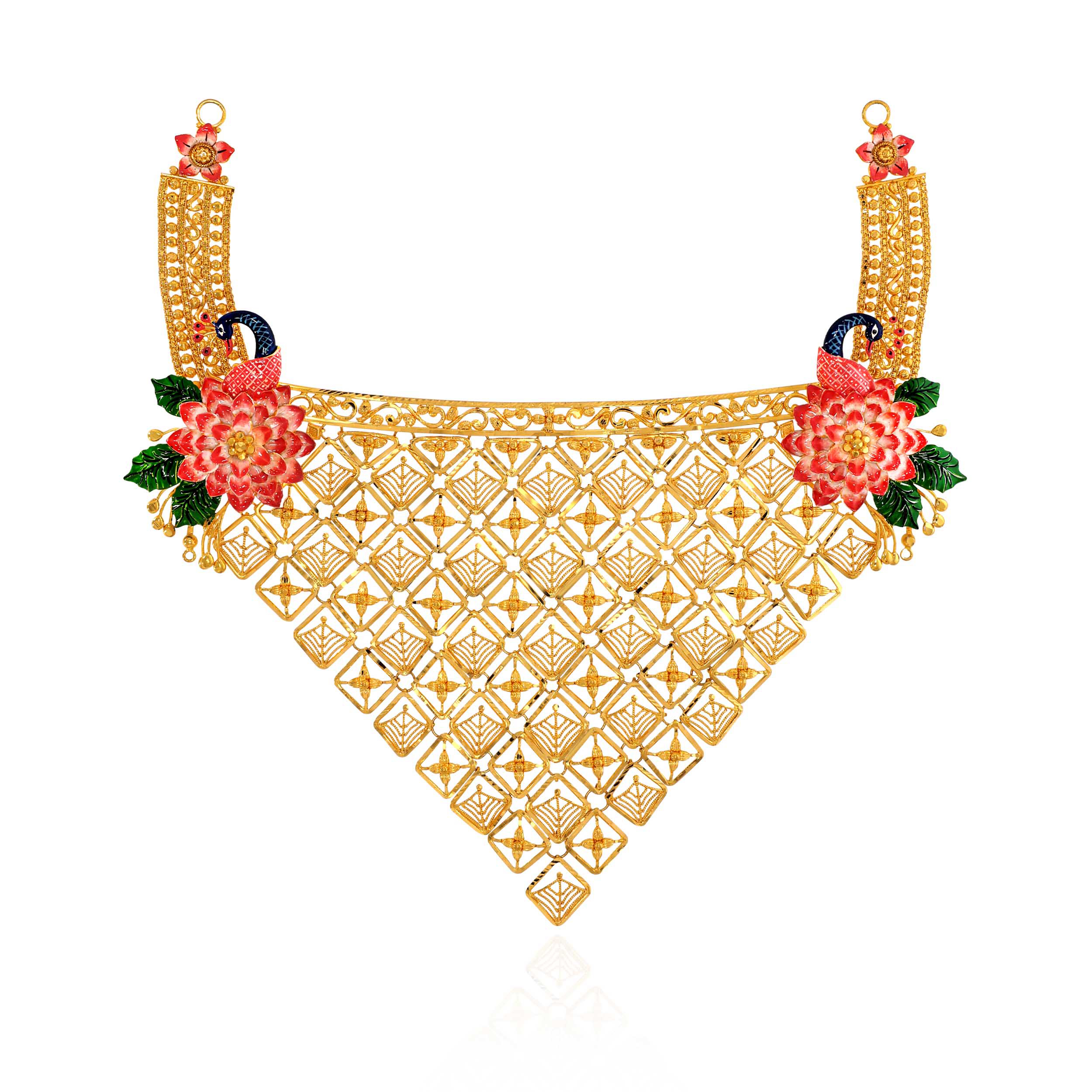 Heritage Queen Gold Necklace - Senco Gold and Diamonds