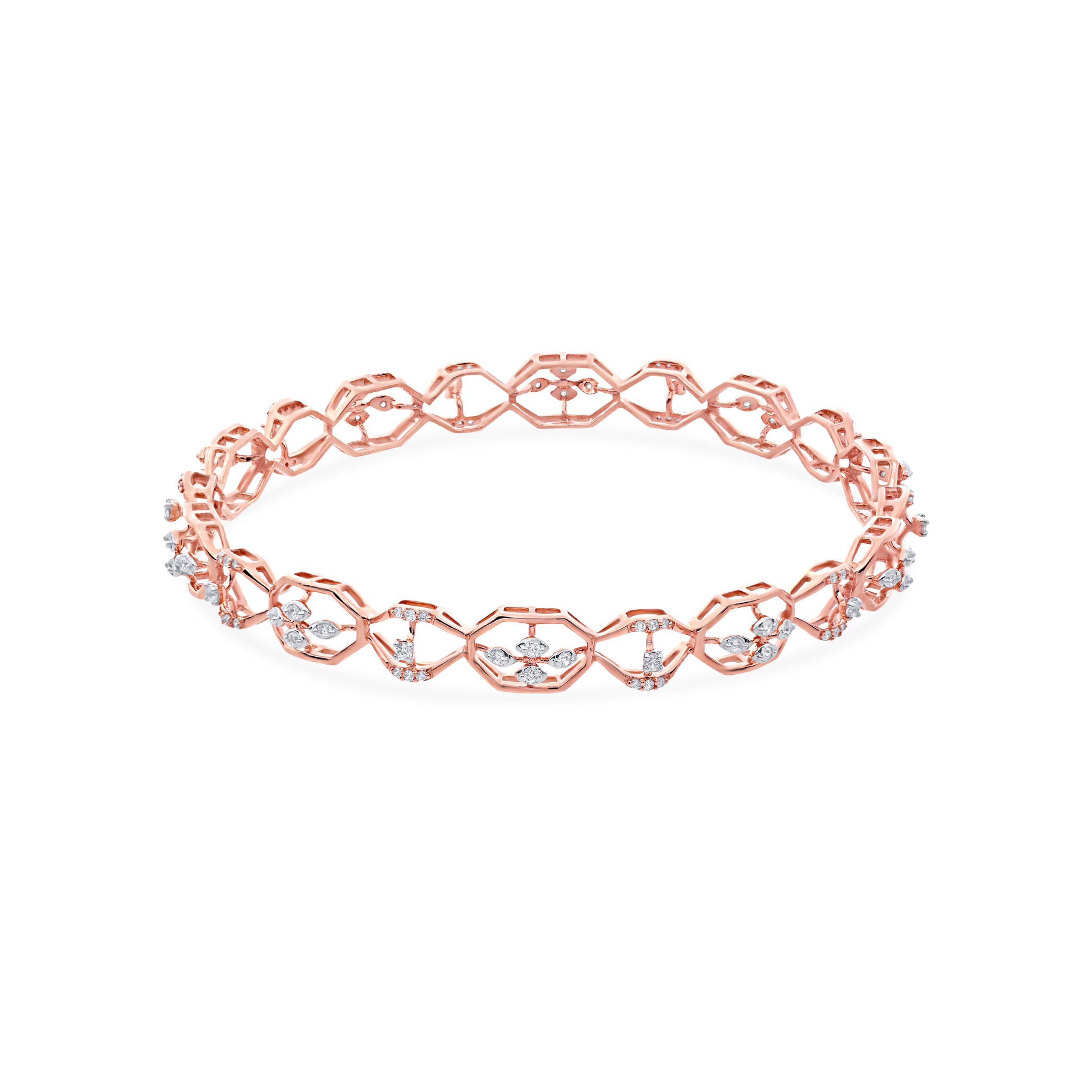 Glamorous Style Diamond Bangle - Senco Gold and Diamonds