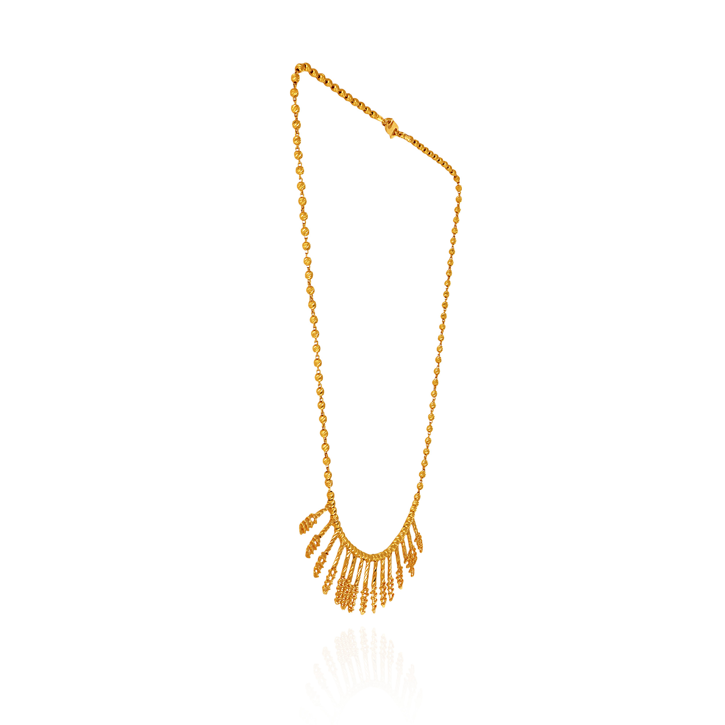 Radiant Fringe Gold Chain - Senco Gold and Diamonds