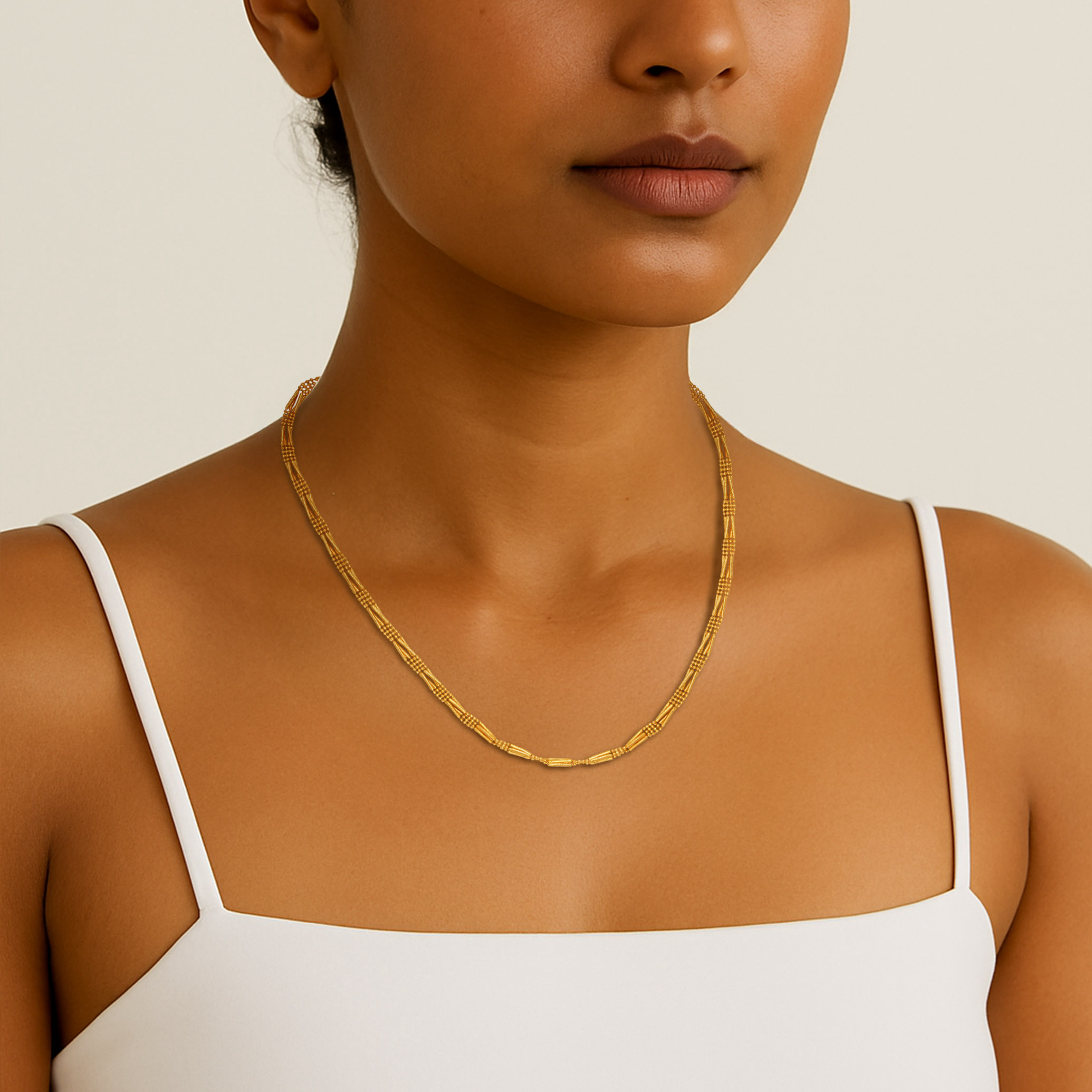 Elysian Elegance Gold Chain - Senco Gold and Diamonds