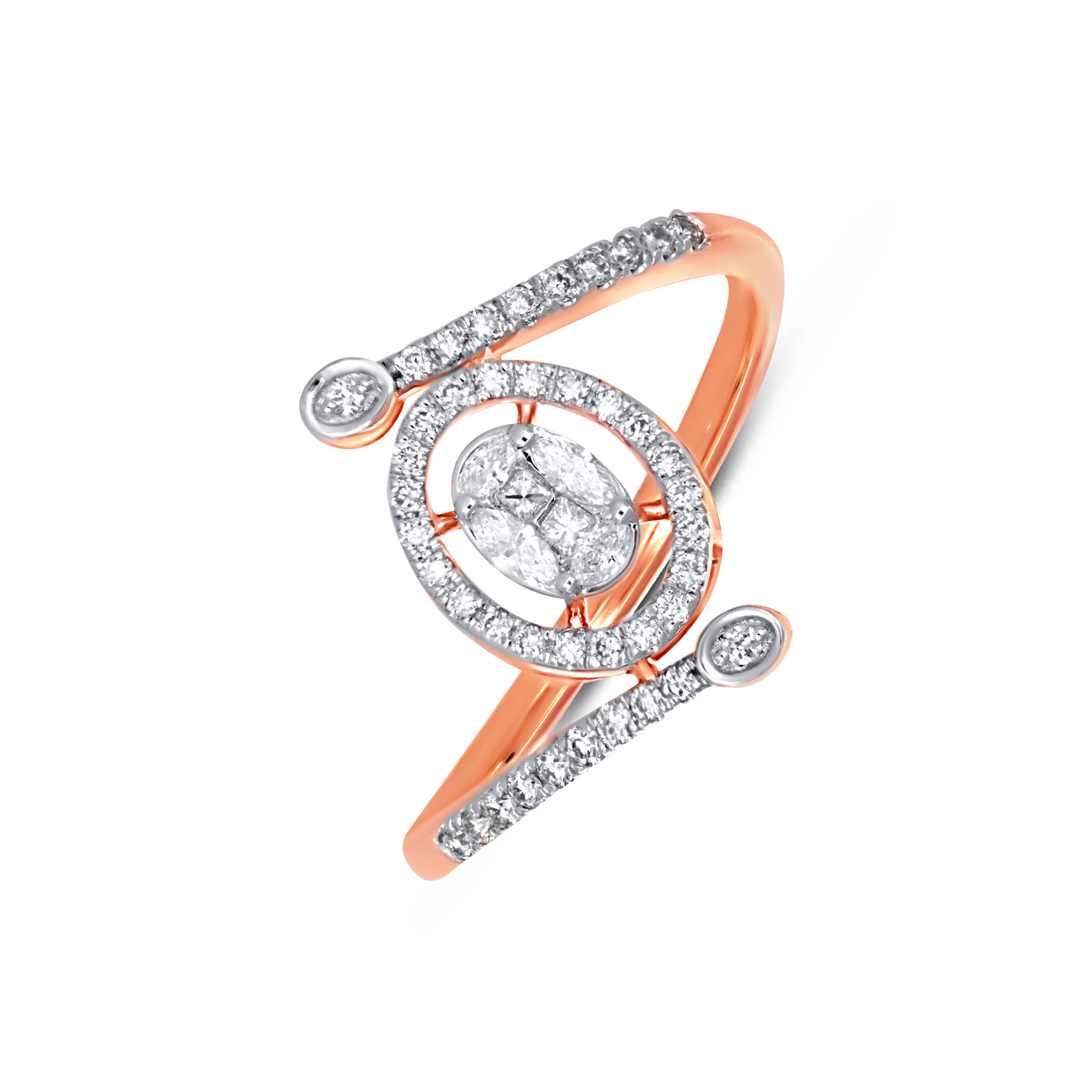 Twist Statement Diamond Ring - Senco Gold and Diamonds