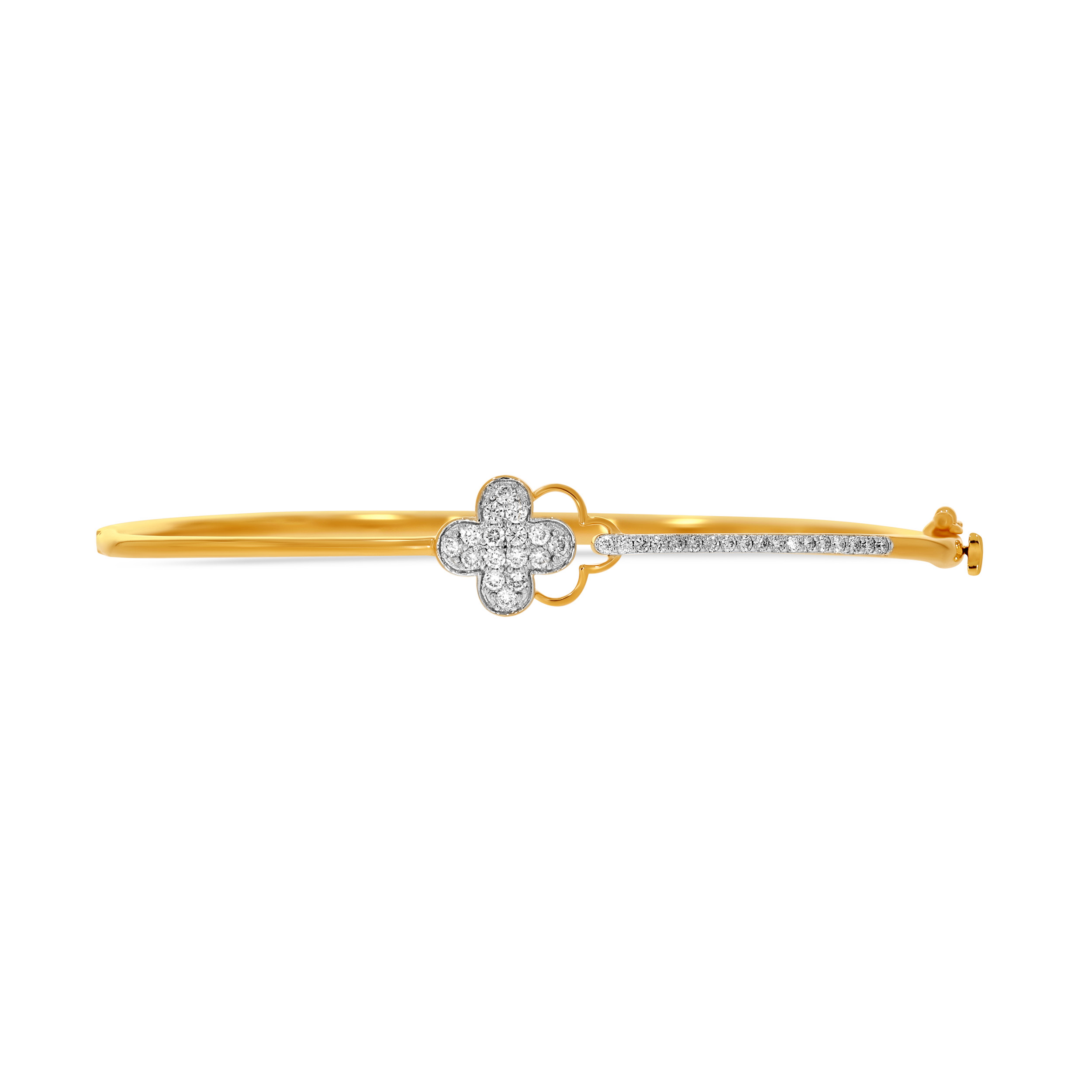 Whimsical Clover Diamond Bracelet - Senco Gold and Diamonds