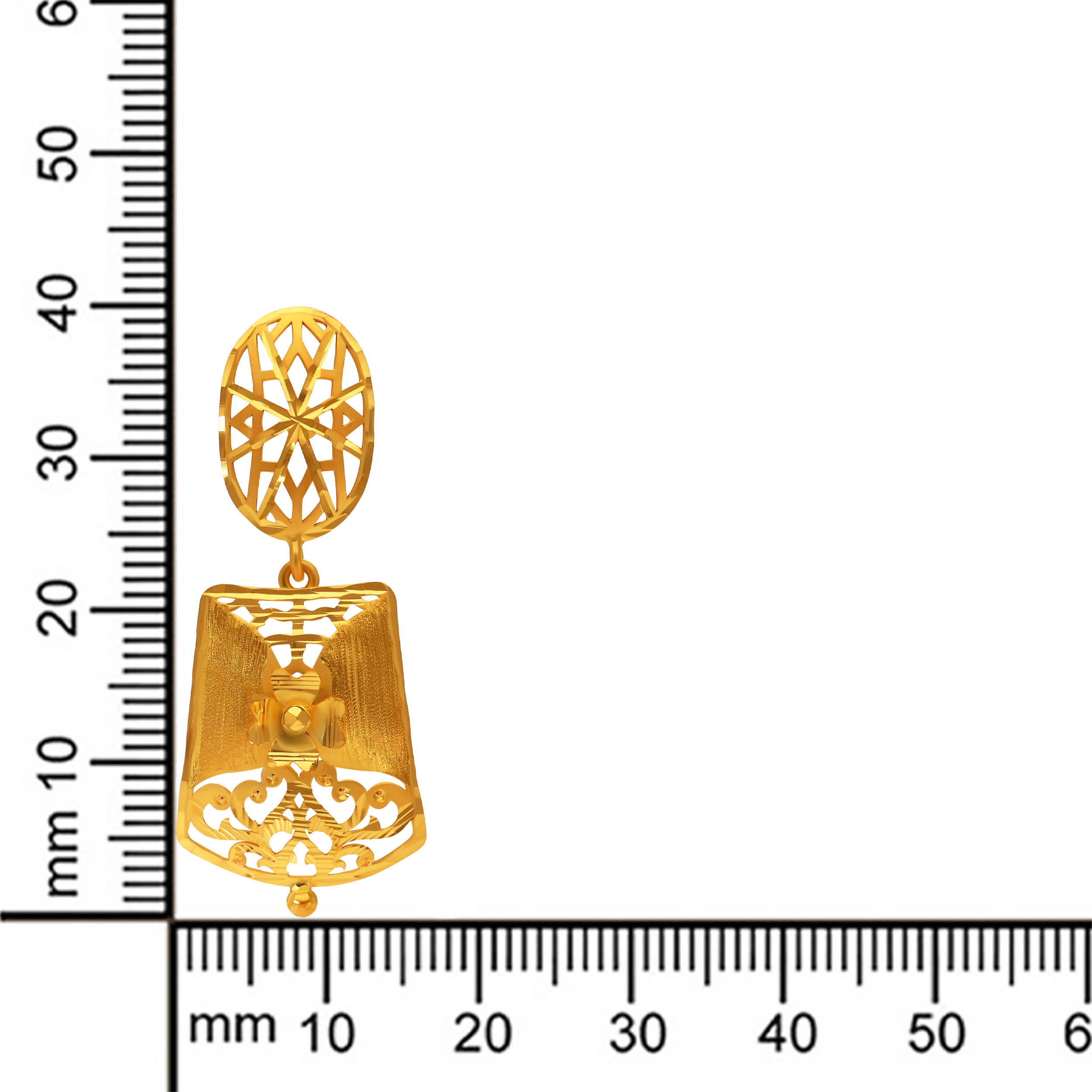 Majestic Filigree Gold Earrings - Senco Gold and Diamonds