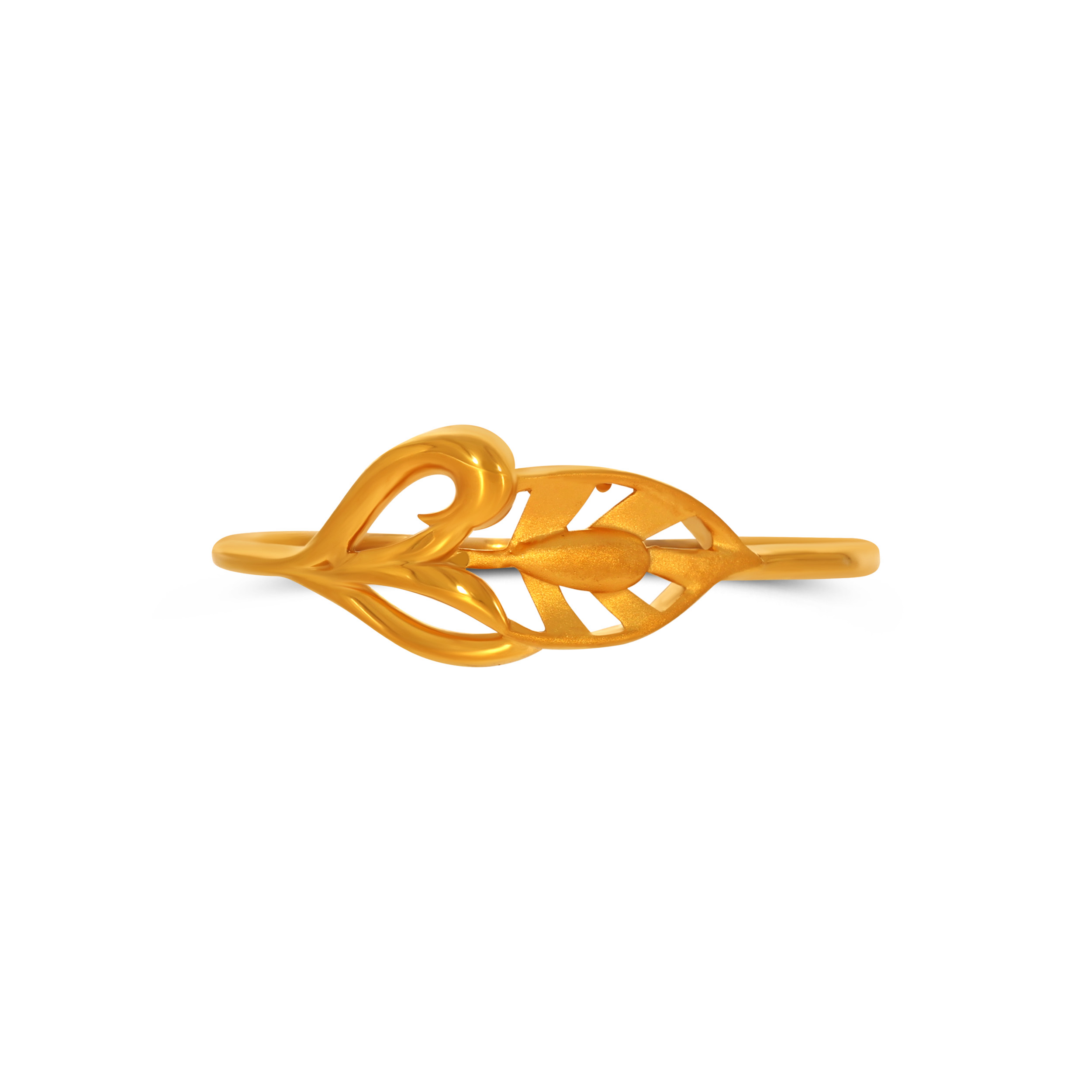 Ornate Foliage Gold Ring - Senco Gold and Diamonds