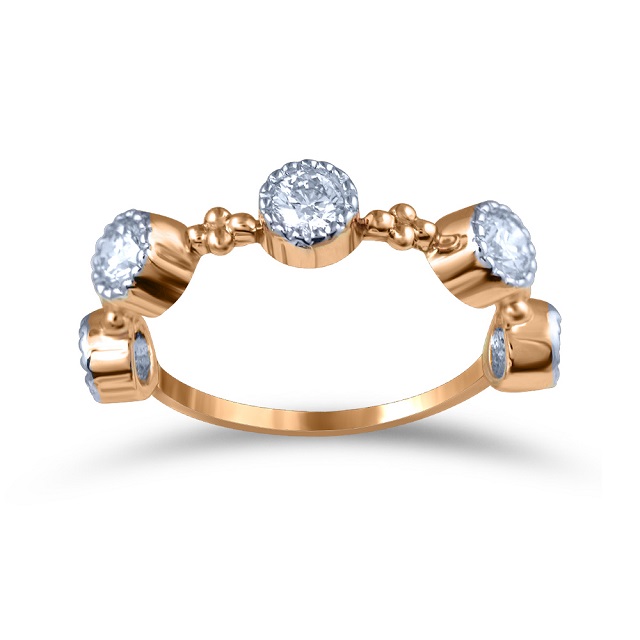 Modern Dazzler Diamond Ring alternate view 1