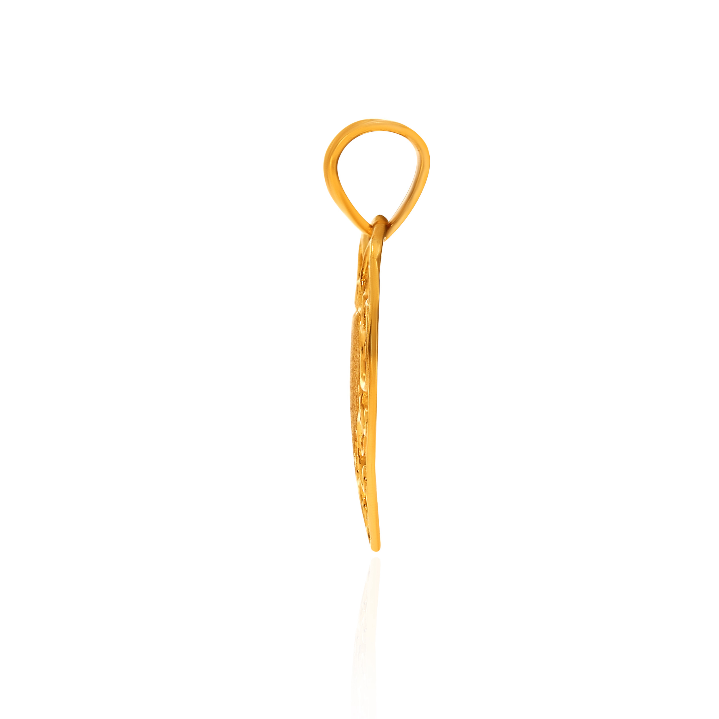 22K Yellow Gold Pendant-GPN-D000748036 - Senco Gold and Diamonds