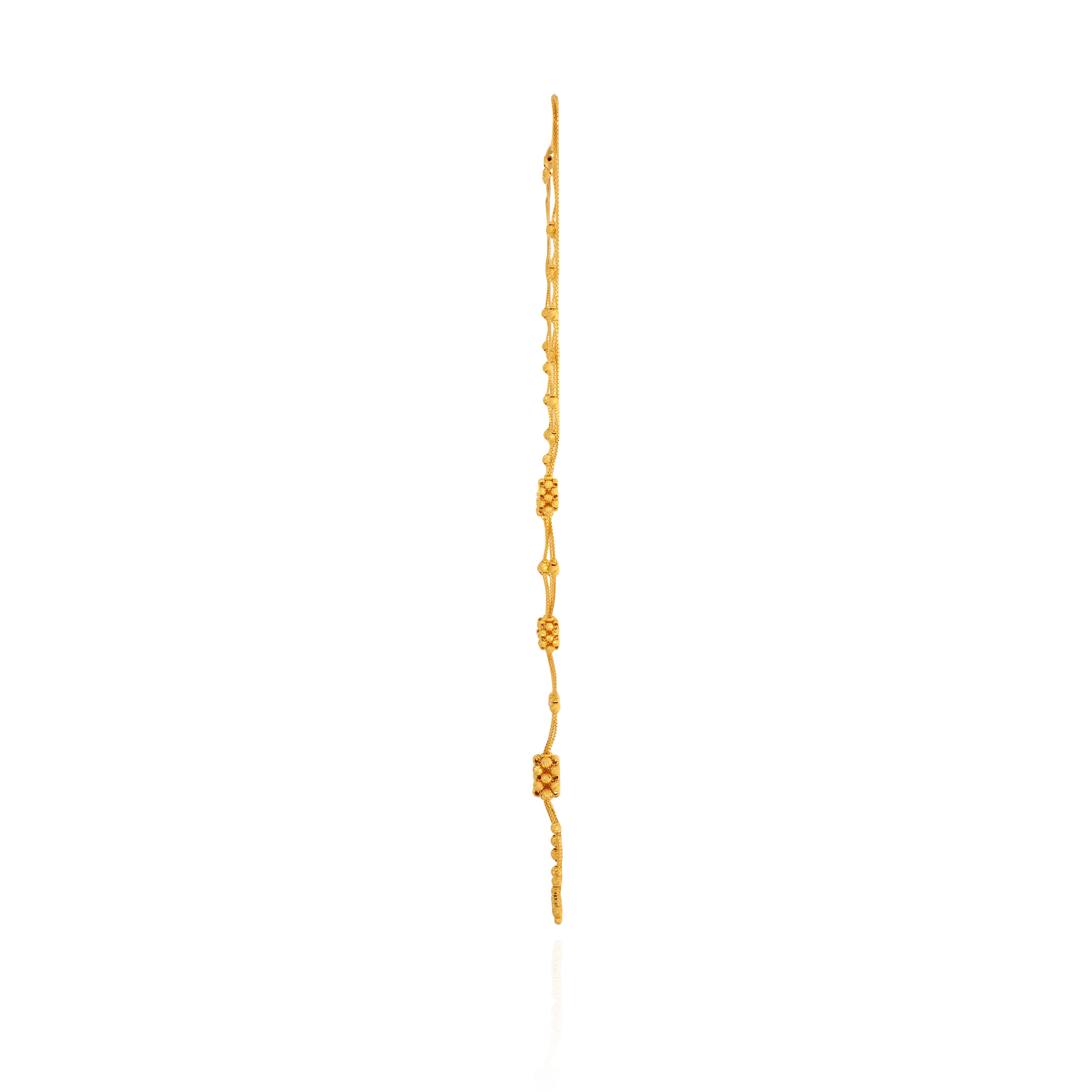 Cascade Beads Gold Chain - Senco Gold and Diamonds