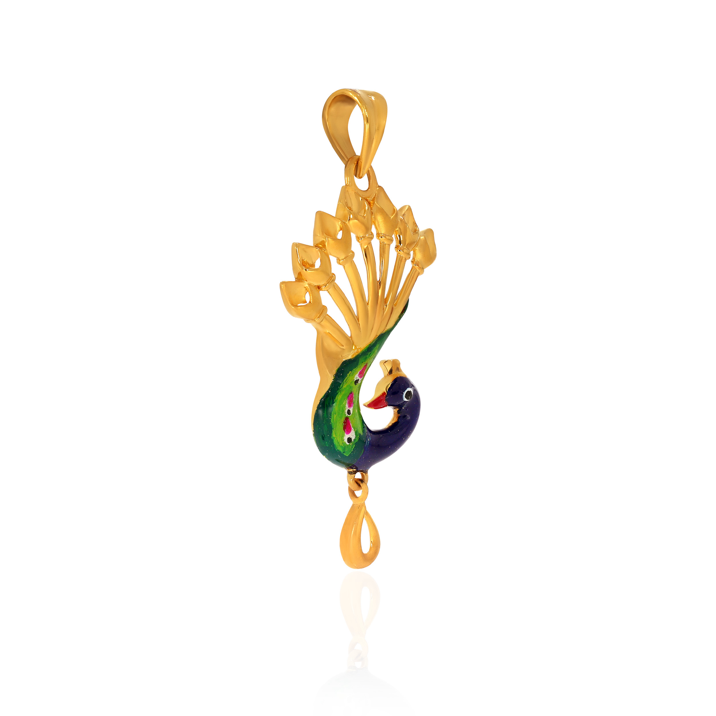 22K Yellow Gold Pendant-GPN-D000788221 - Senco Gold and Diamonds