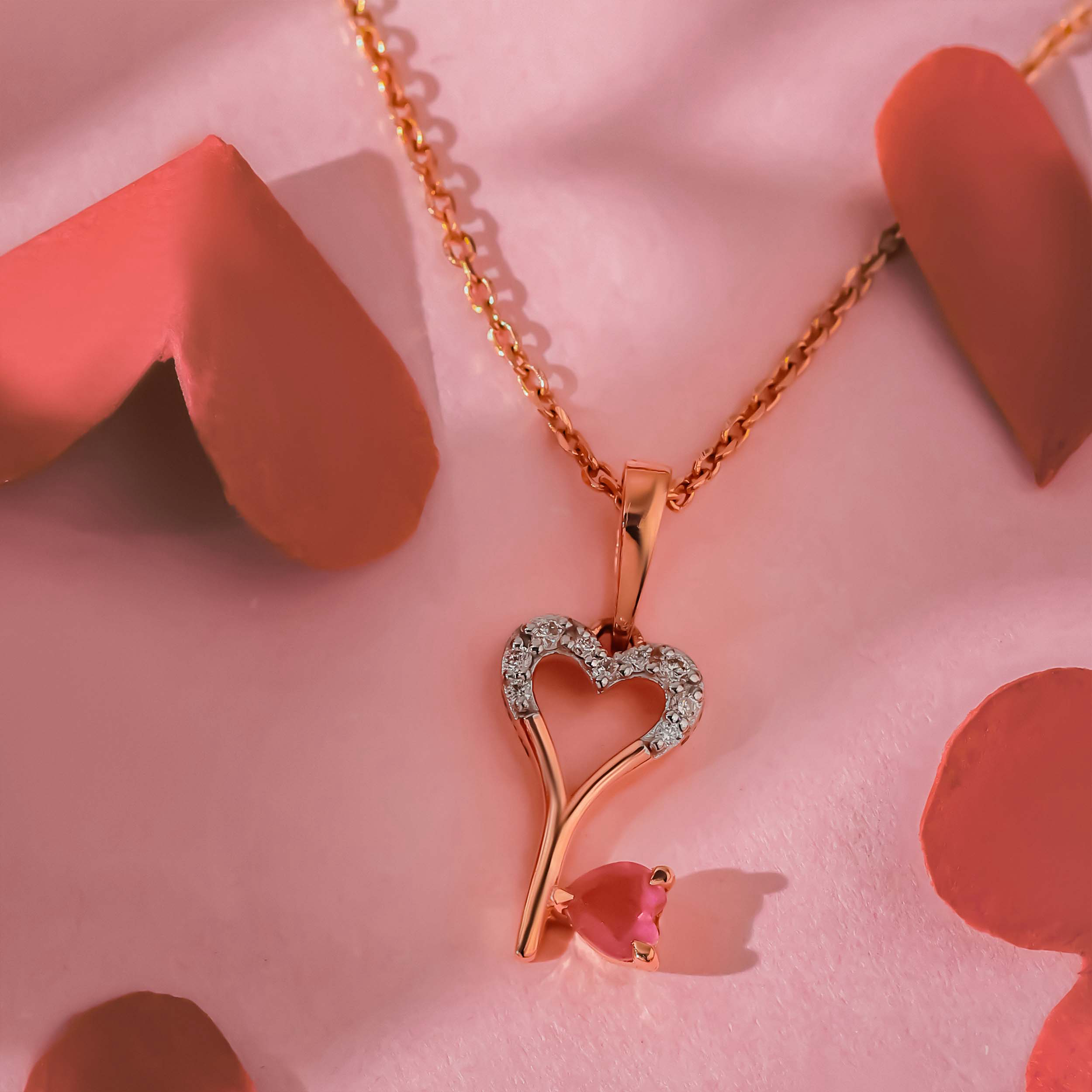 Love Key Diamond Pendant - Senco Gold and Diamonds