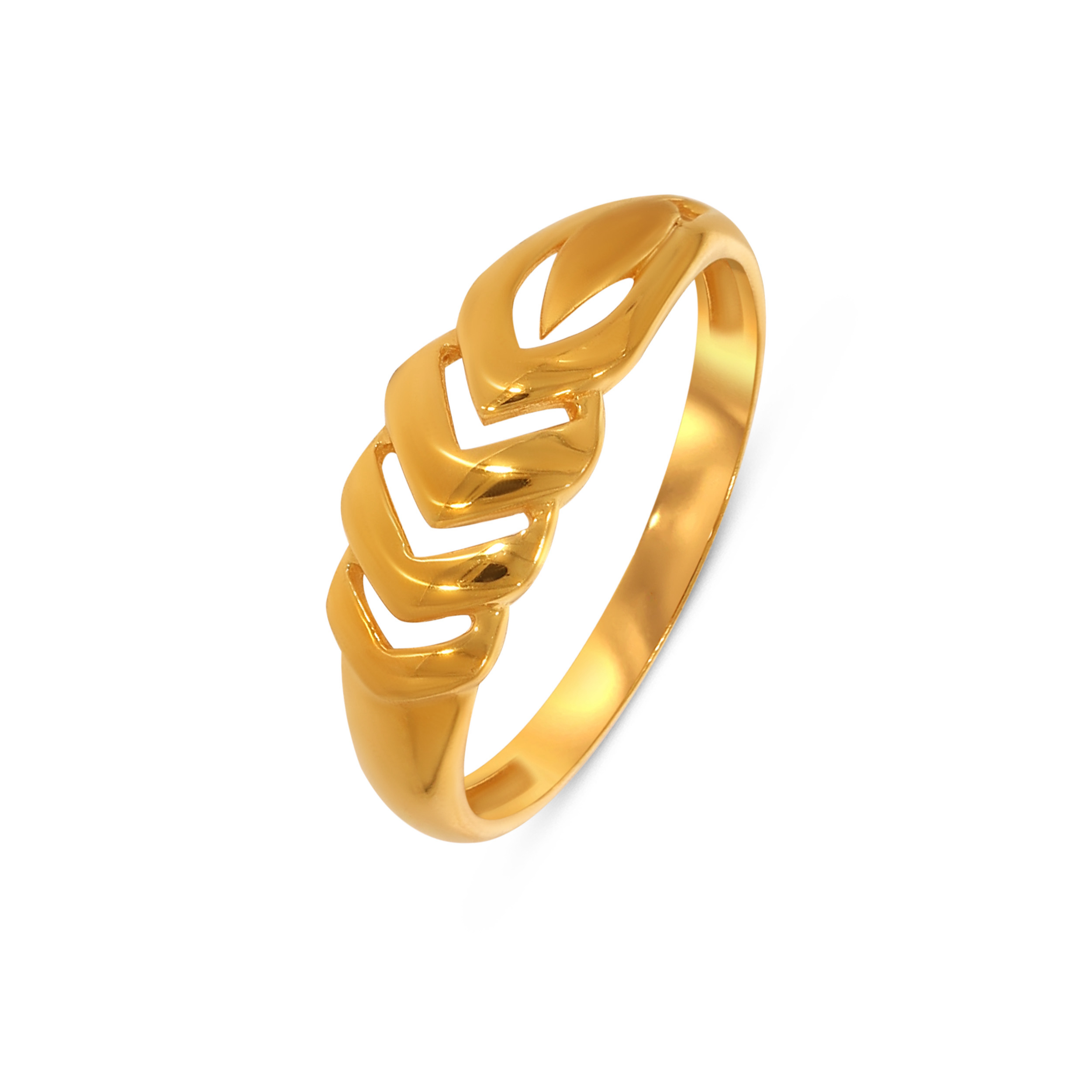 22K Yellow Gold Ring-GLR-D000075584 - Senco Gold and Diamonds
