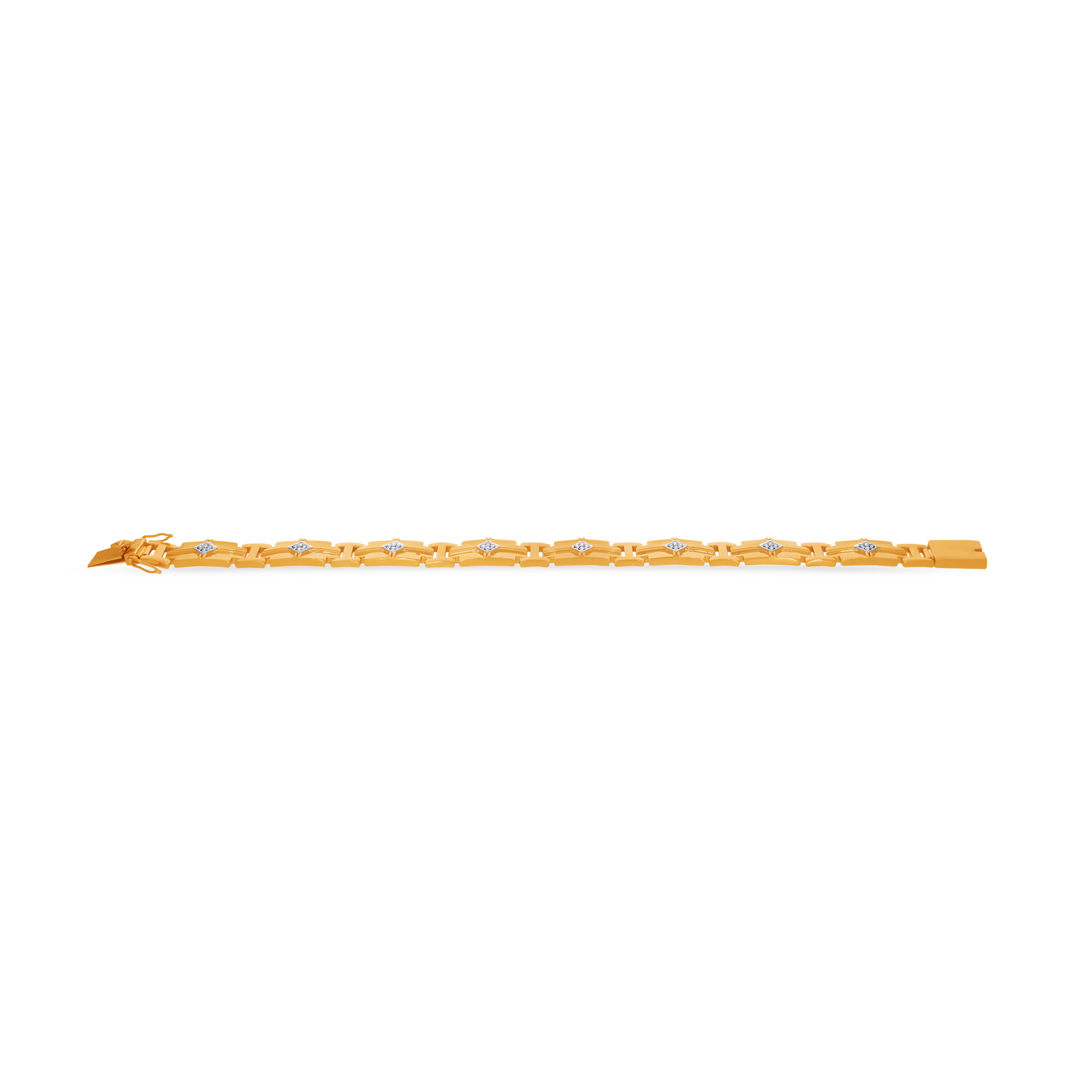 Refined Power Men's Diamond Wristlet - Senco Gold and Diamonds