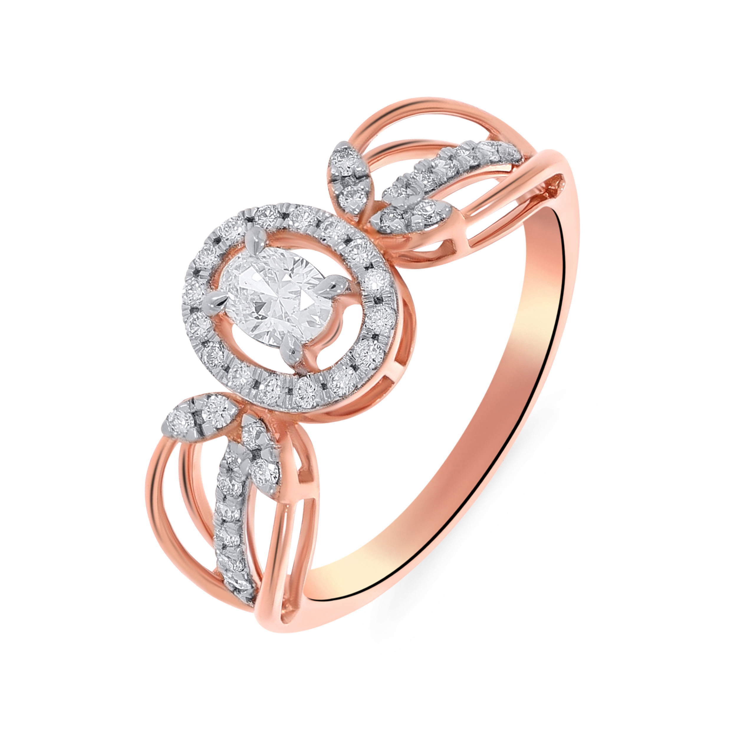 Rosy Connection Diamond Ring - Senco Gold and Diamonds