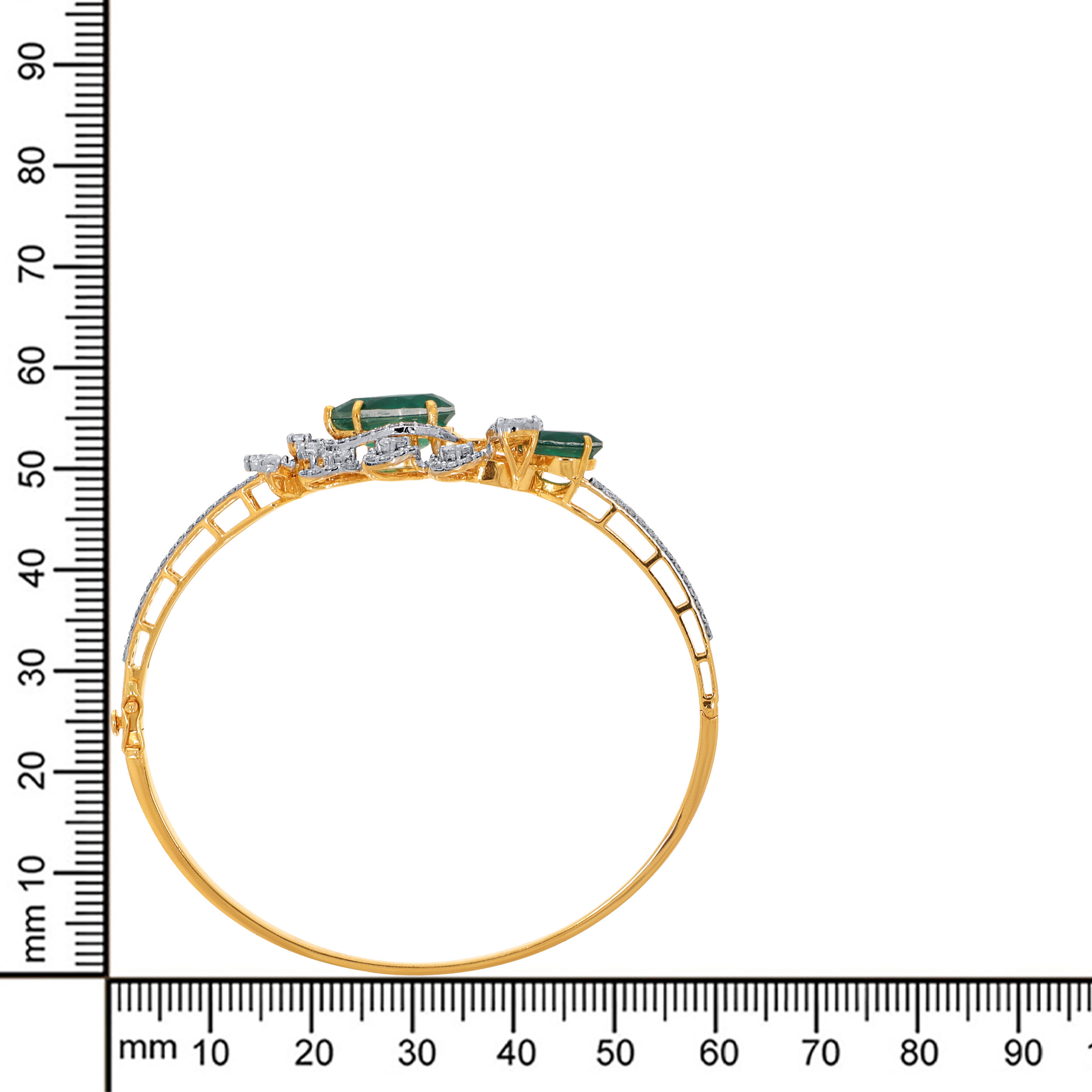 14K Yellow Gold Diamond Bracelet-DBR-D000784653 - Senco Gold and Diamonds