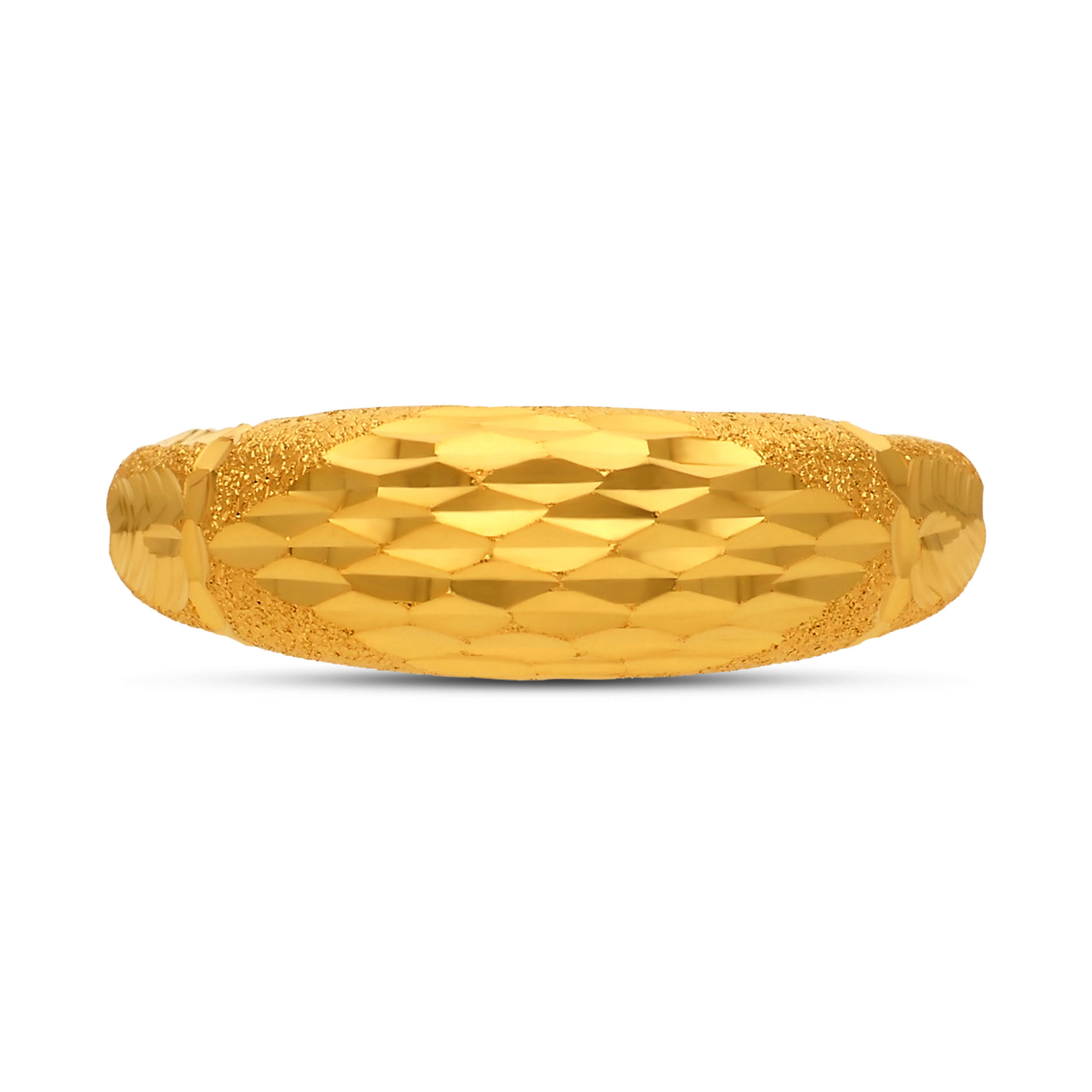 Opuline Facet Gold Ring - Senco Gold and Diamonds