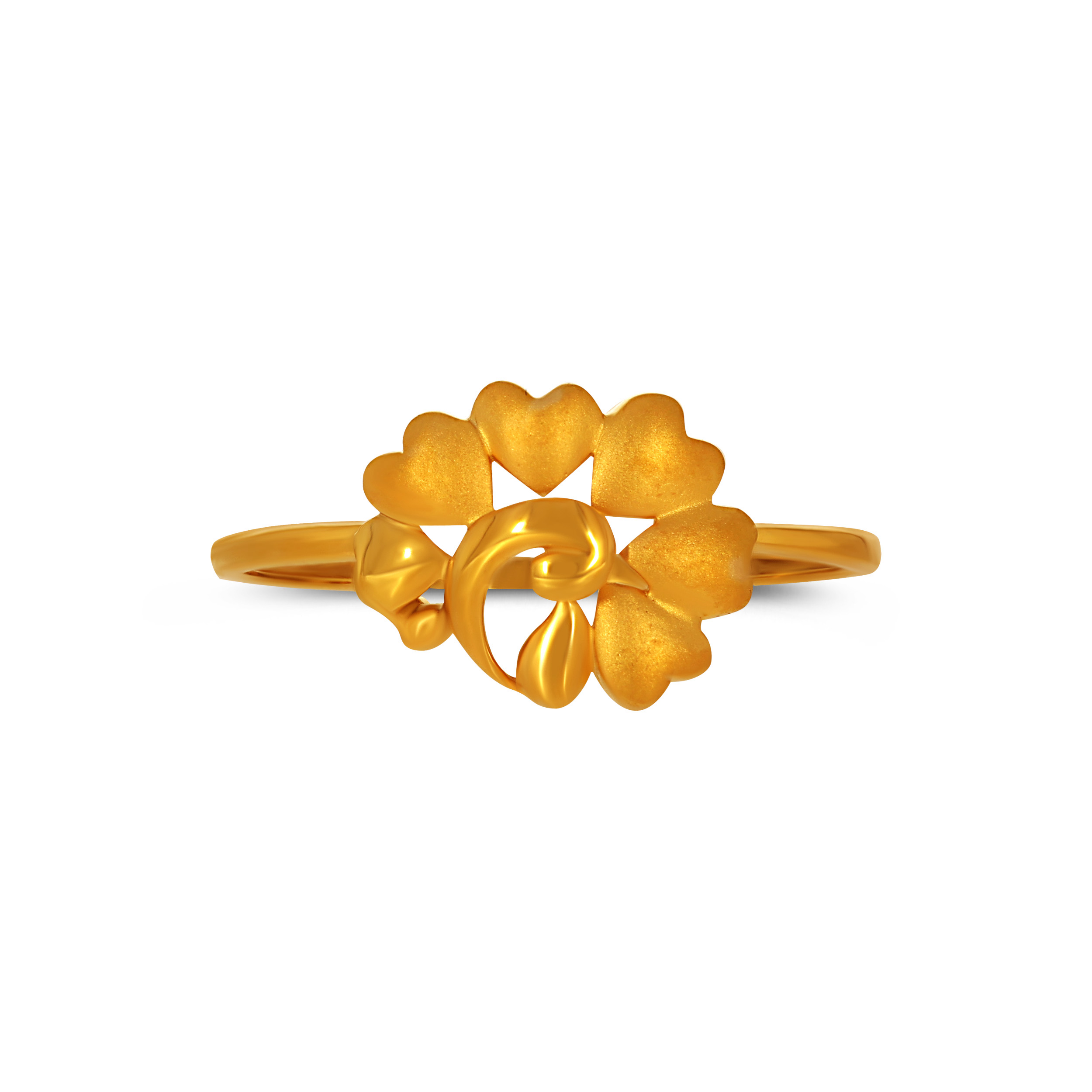 Marigold Halo Gold Ring - Senco Gold and Diamonds