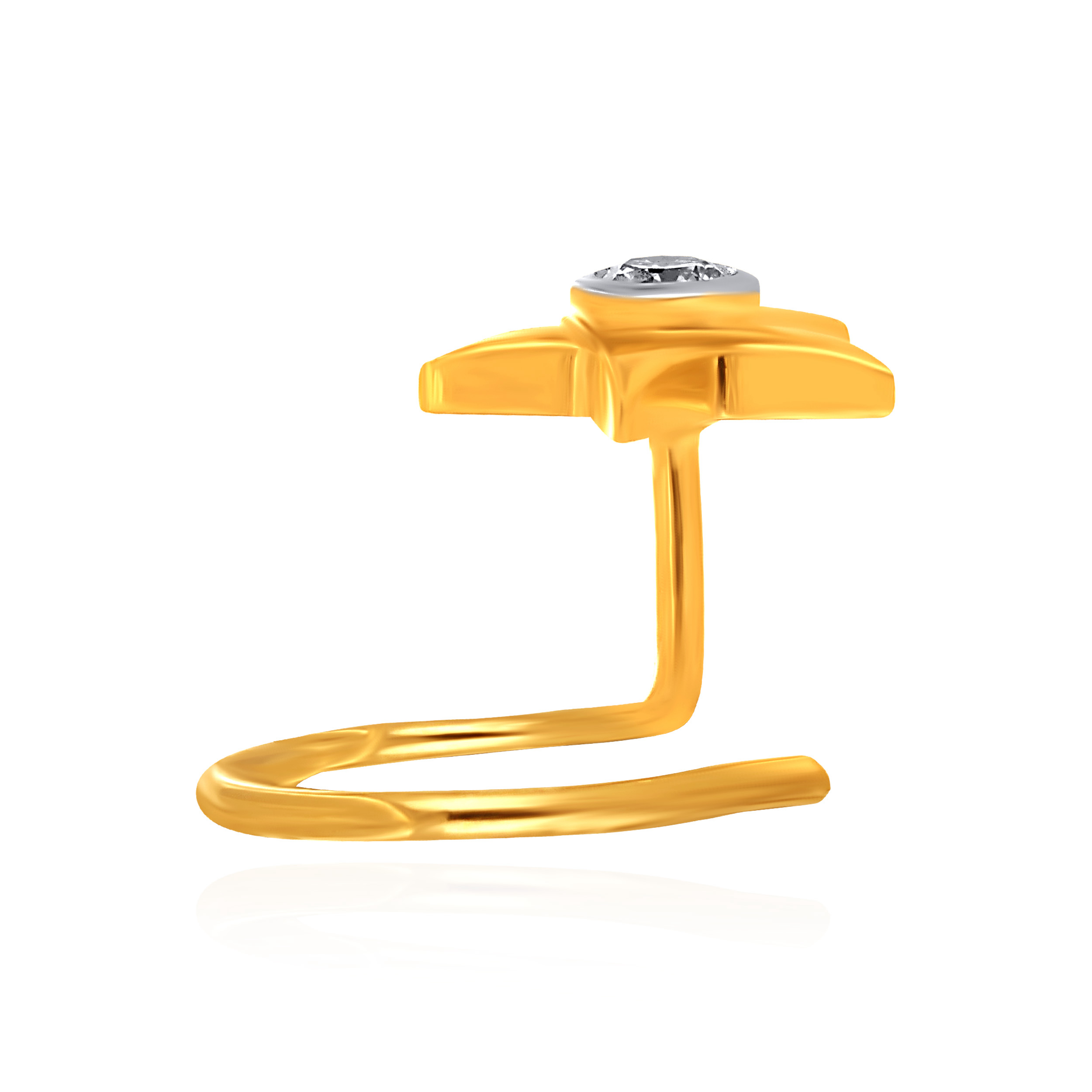 Shooting Star Kids' Diamond Earrings - Senco Gold and Diamonds