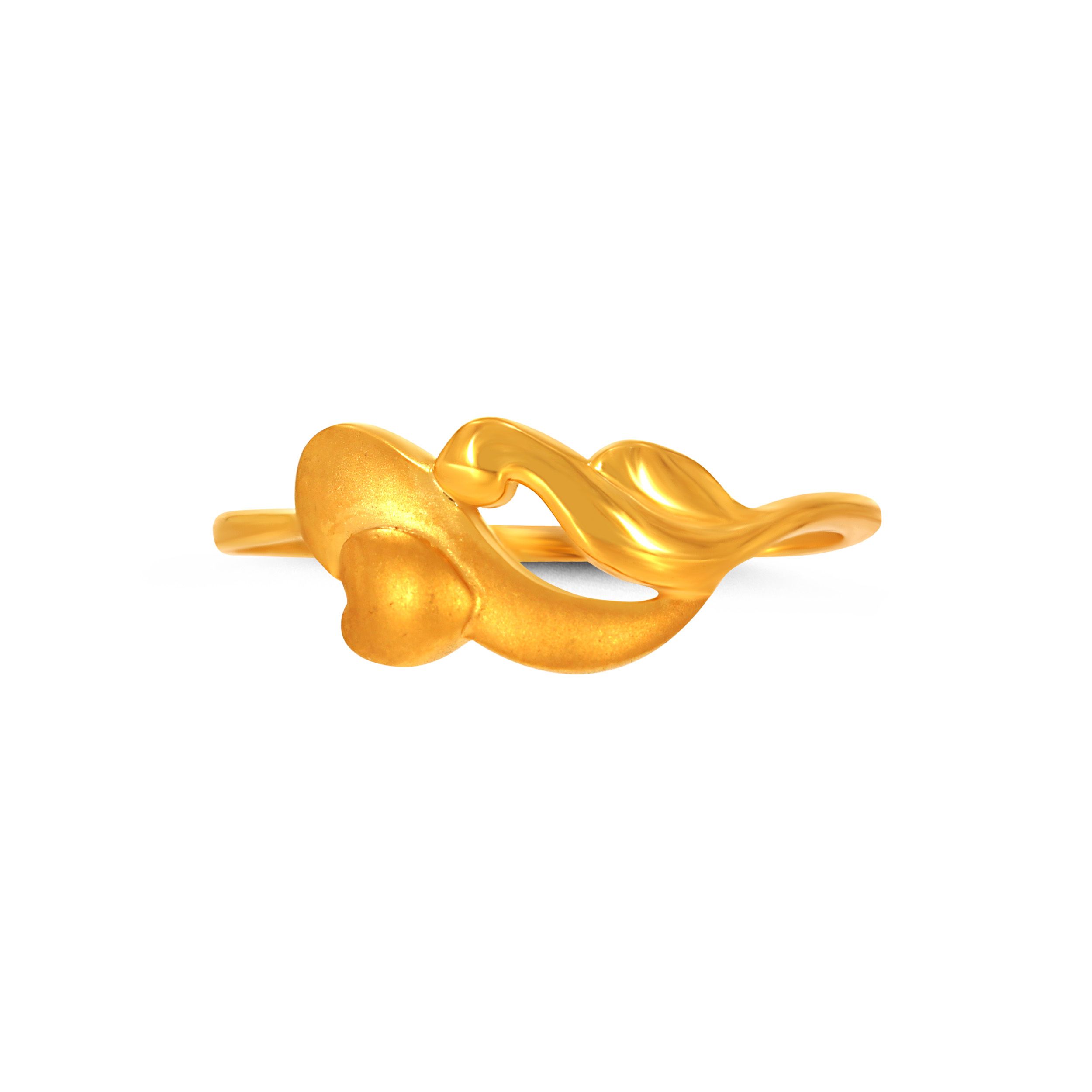 Tiny Heart Gold Ring alternate view 1