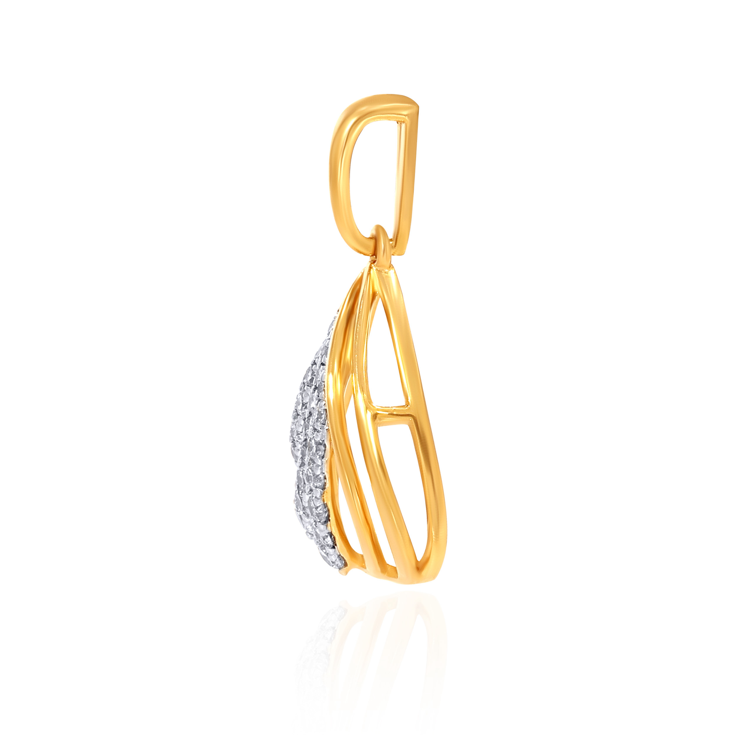Vienta Flow Diamond Pendant - Senco Gold and Diamonds