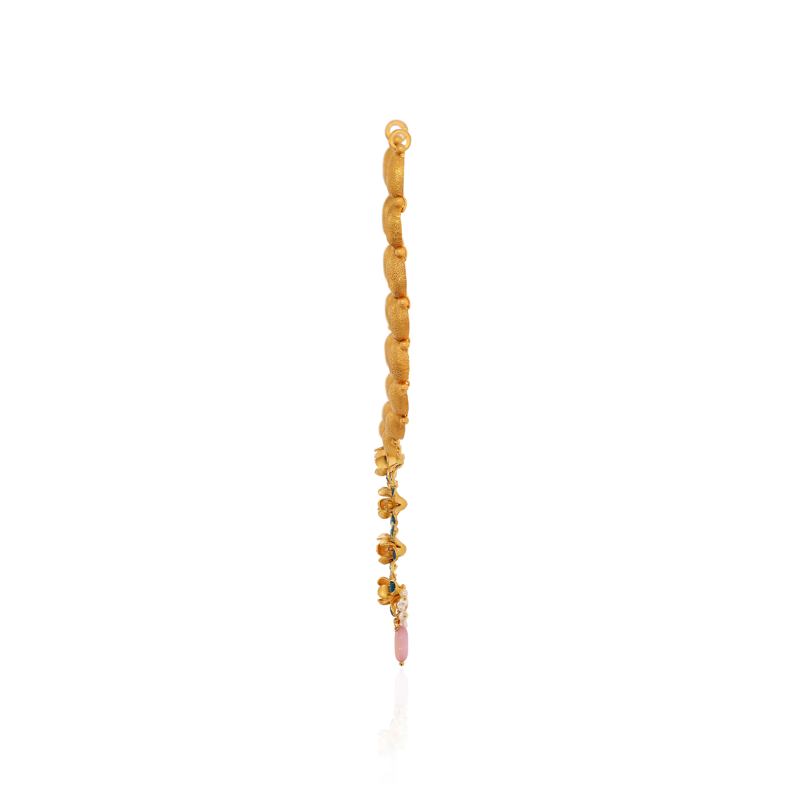 22K Yellow Gold Antique Kundan Necklace-GN-D000779669 - Senco Gold and Diamonds