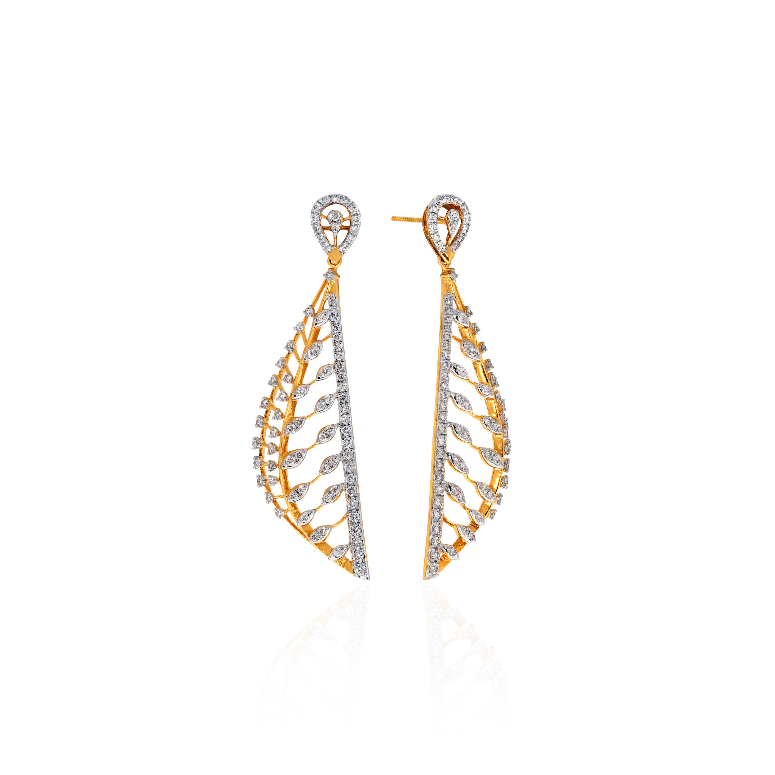 Urban Trendsetter Diamond Earrings - Senco Gold and Diamonds