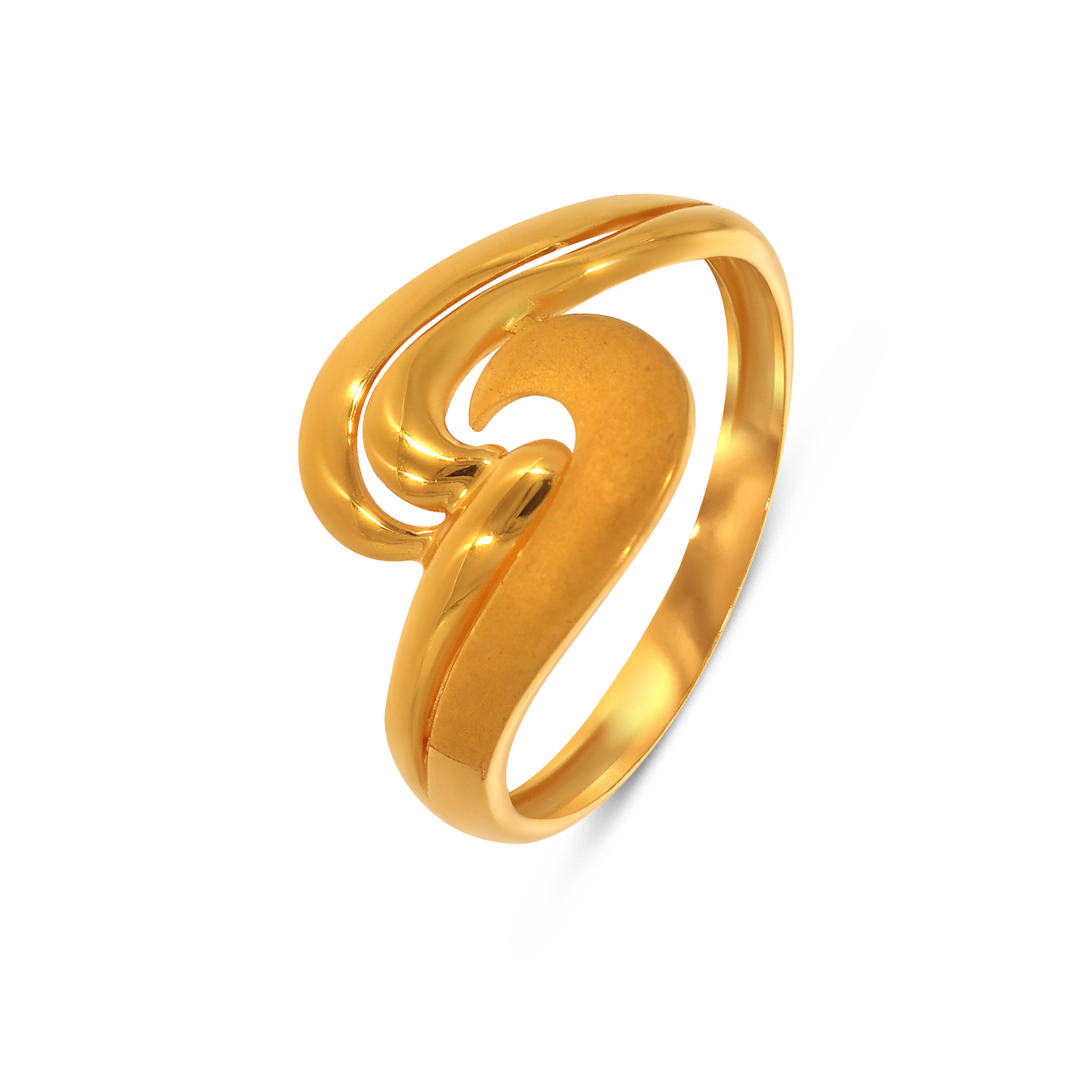 22K Yellow Gold Ring-GLR-D000075593 - Senco Gold and Diamonds