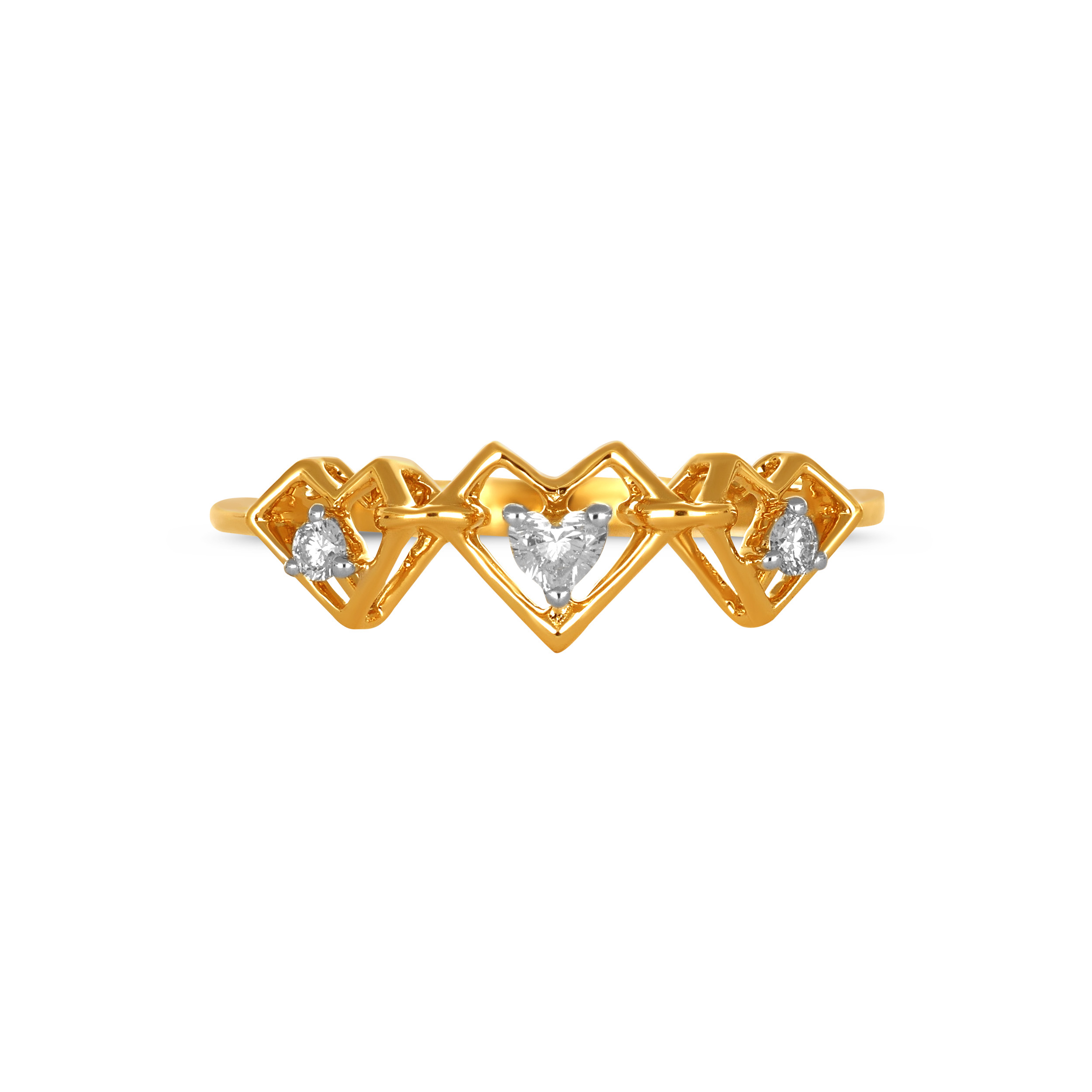 Aurelian Heart Diamond Ring - Senco Gold and Diamonds