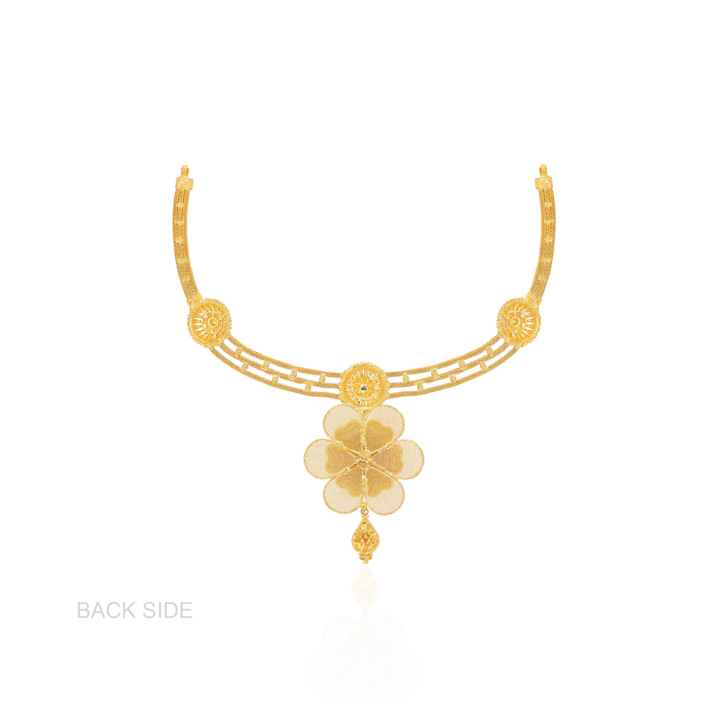 Orchid Whisper Gold Necklace - Senco Gold and Diamonds
