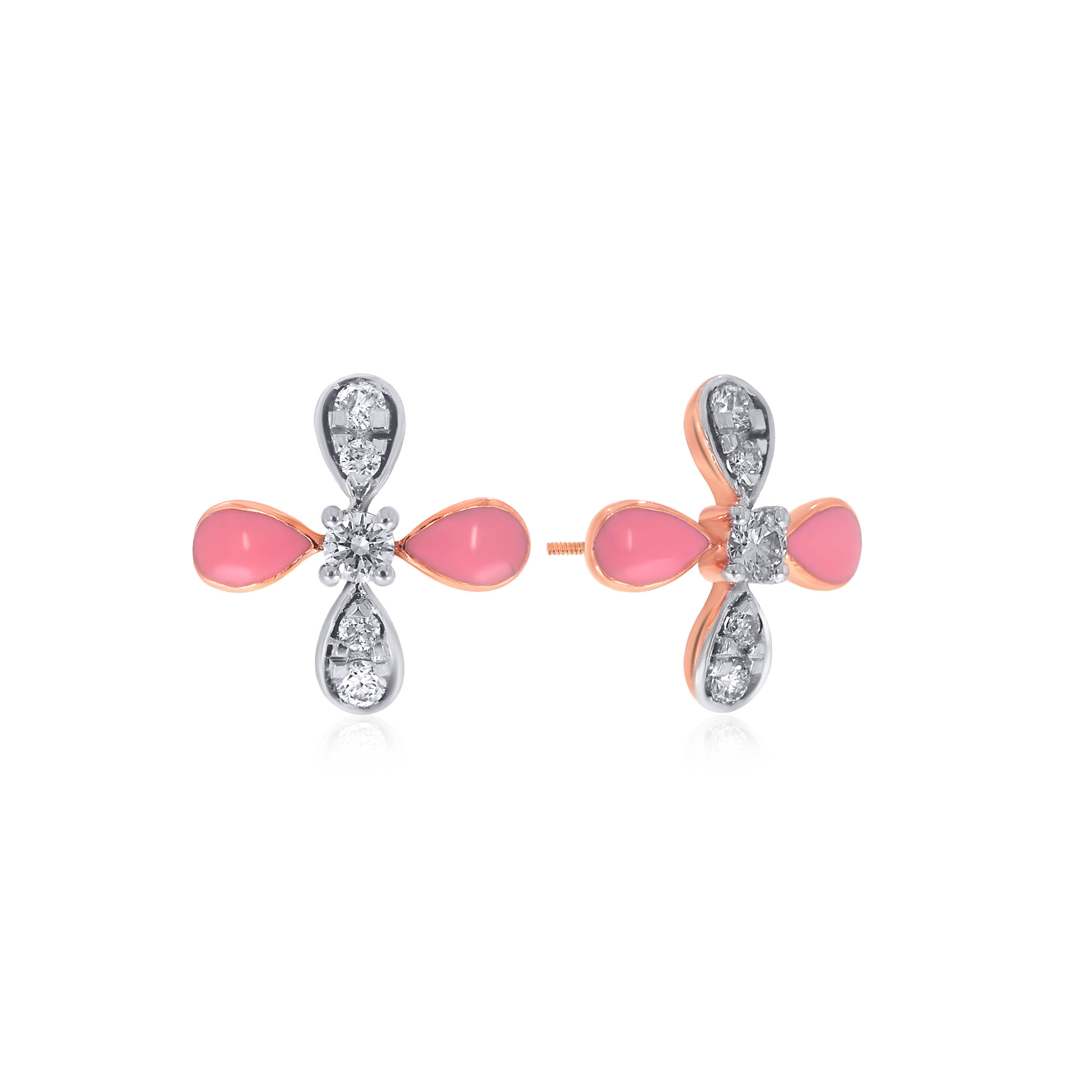 Mini Bloom Kids Diamond Studs - Senco Gold and Diamonds