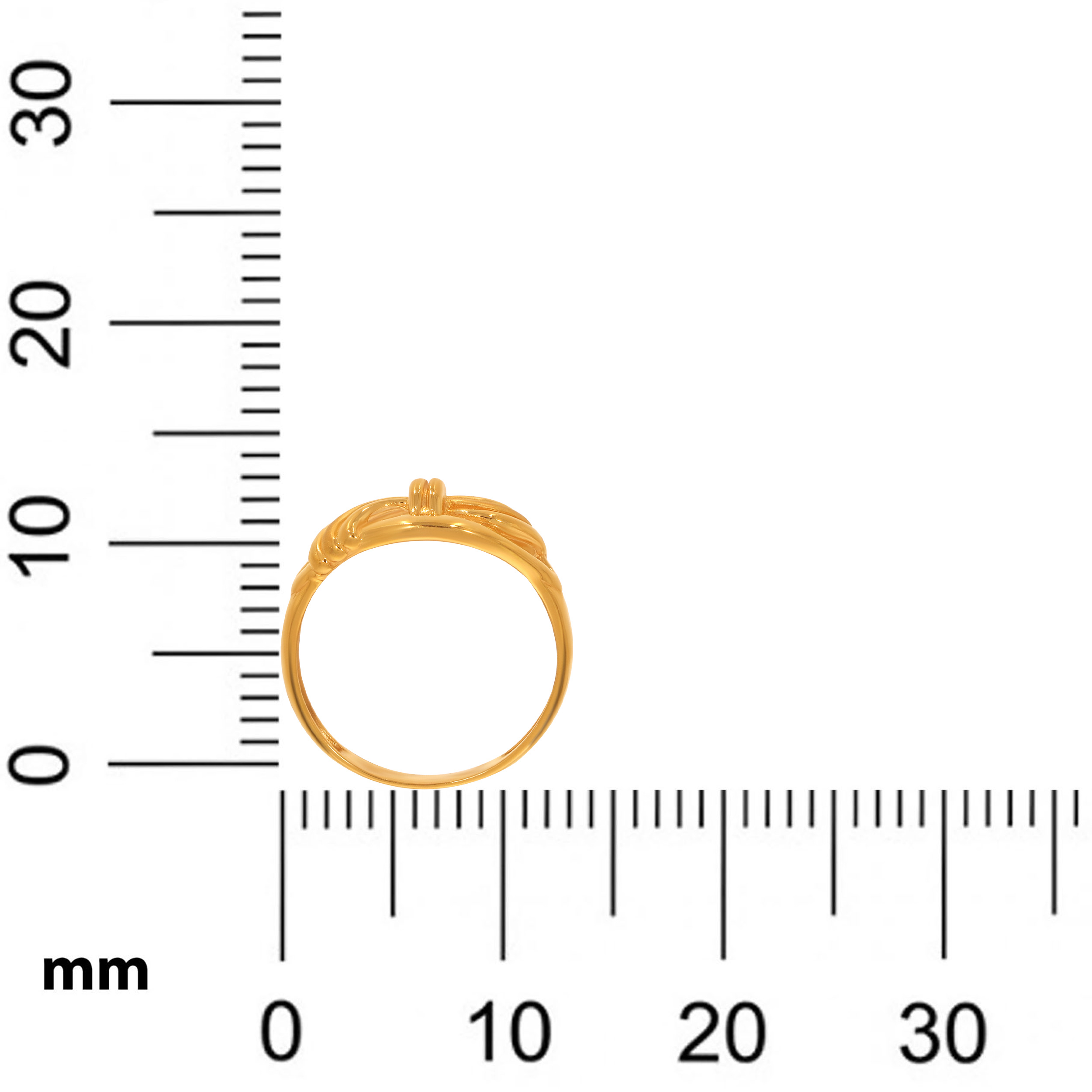 22K Yellow Gold Ring-GLR-D000075640 - Senco Gold and Diamonds