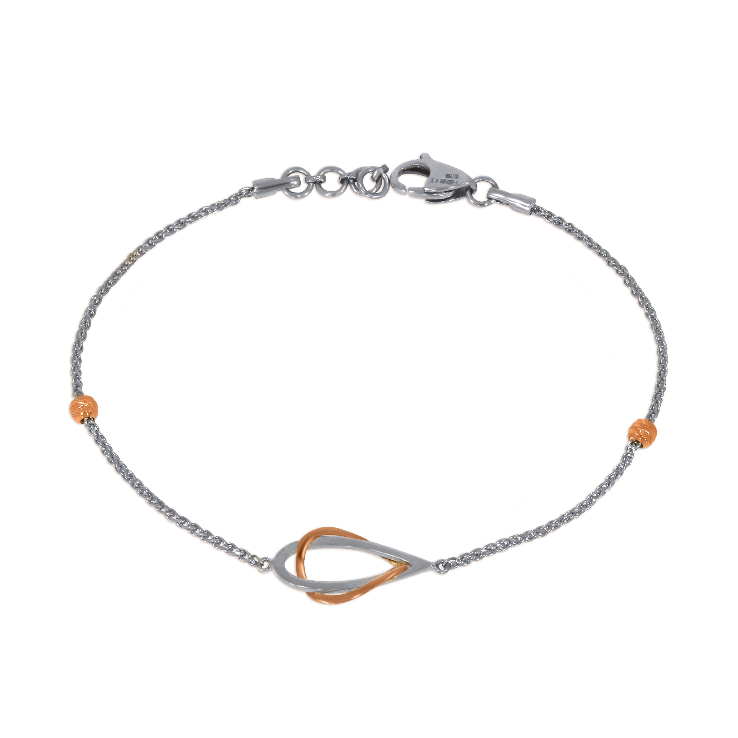Bond of Love Platinum Bracelet - Senco Gold and Diamonds