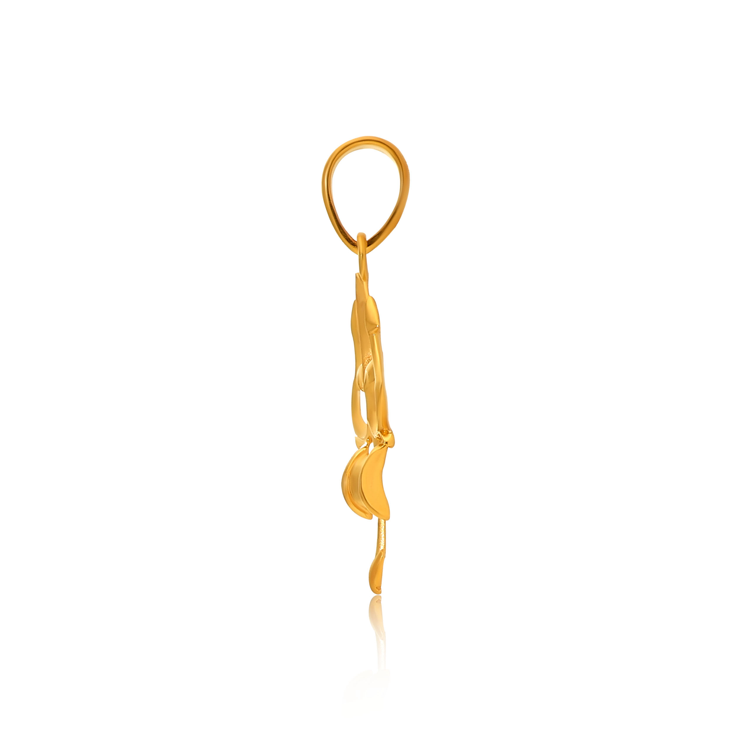 22K Yellow Gold Pendant_GPN-D000514294 - Senco Gold and Diamonds