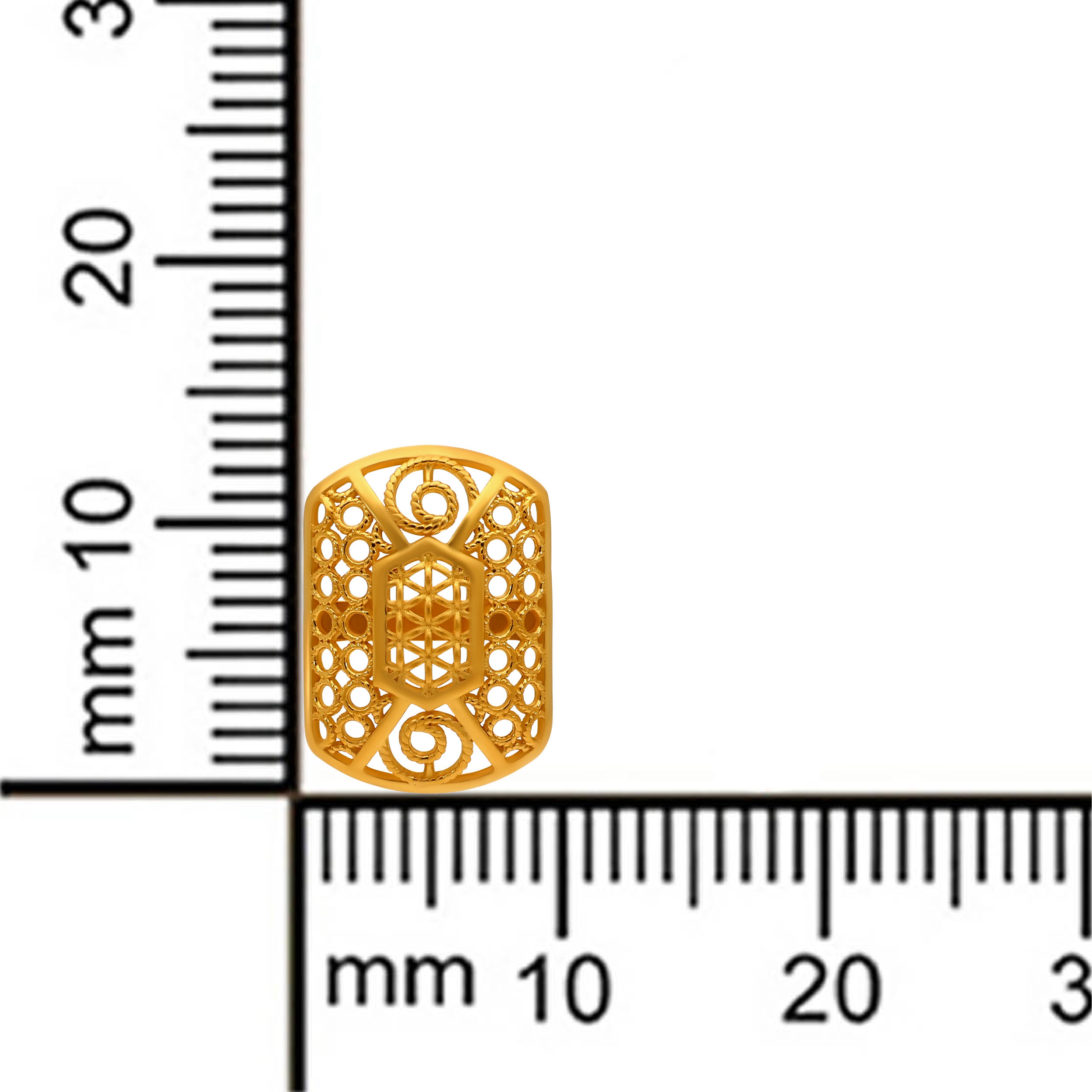 Eterna Symmetrica Gold Studs - Senco Gold and Diamonds