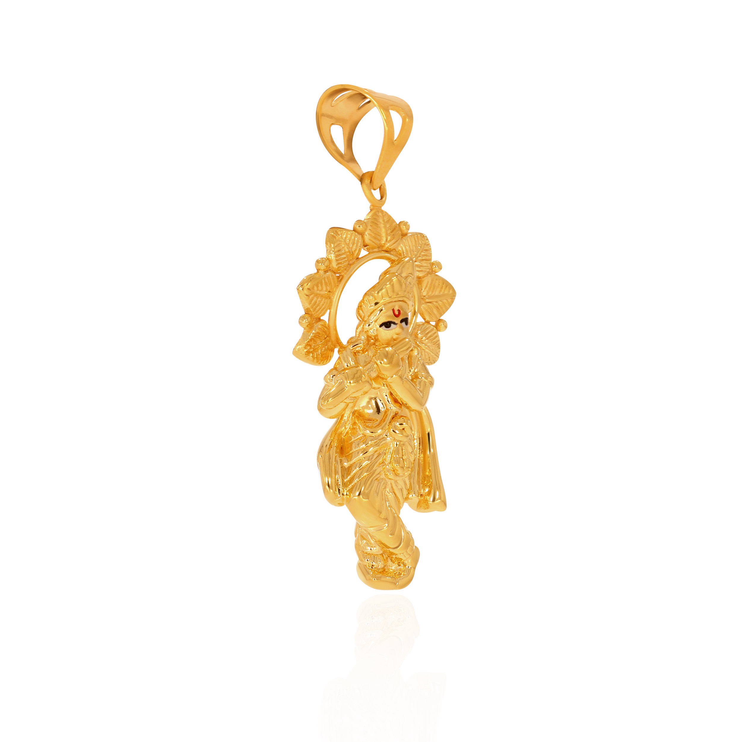 Shree Kanhaiya Gold Pendant - Senco Gold and Diamonds